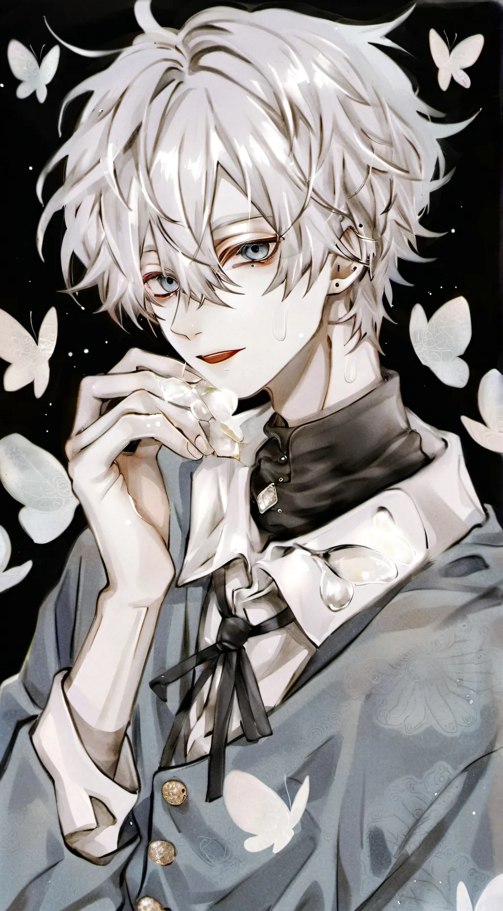 ai character: Satro gojo background