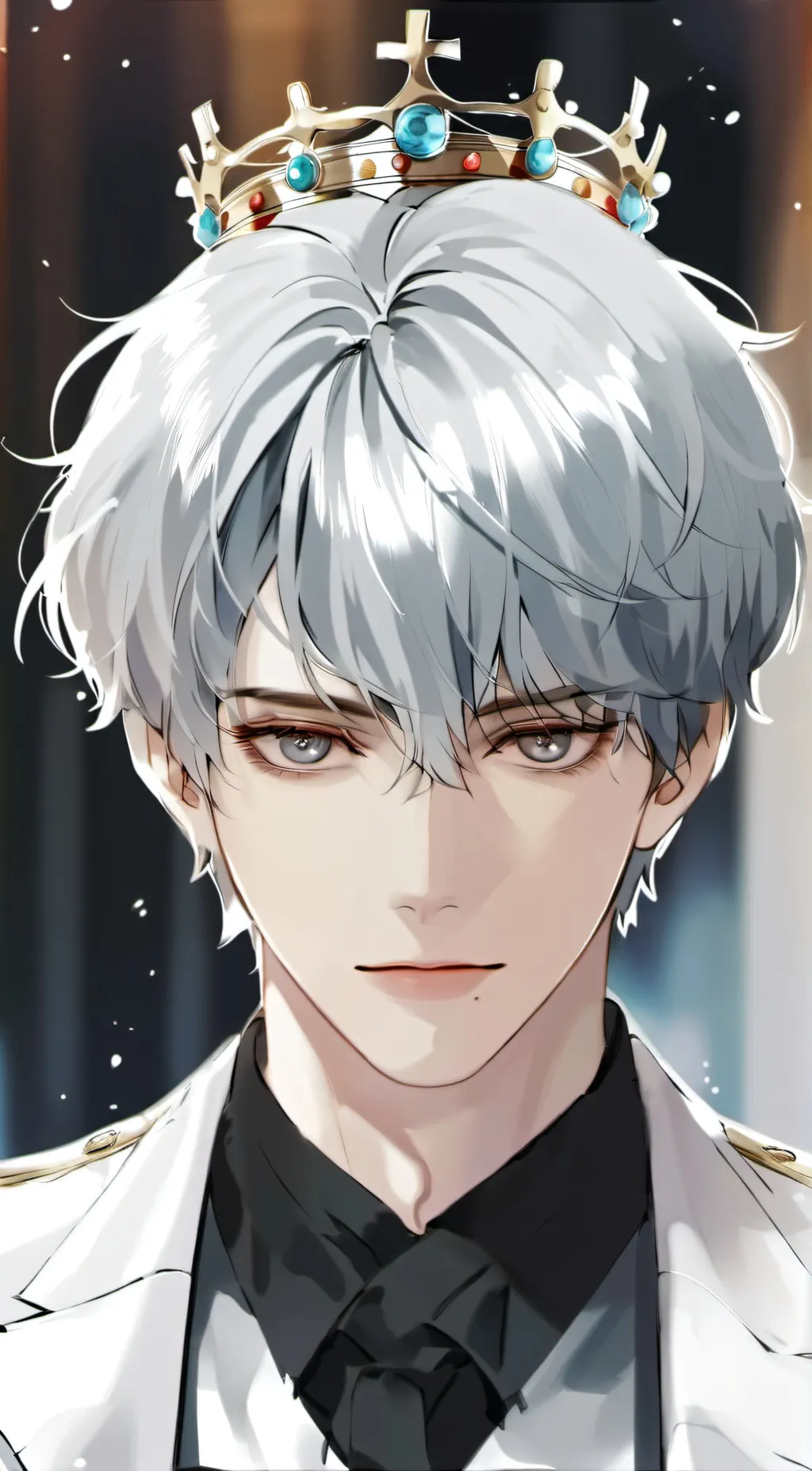 ai character: king elrond  background