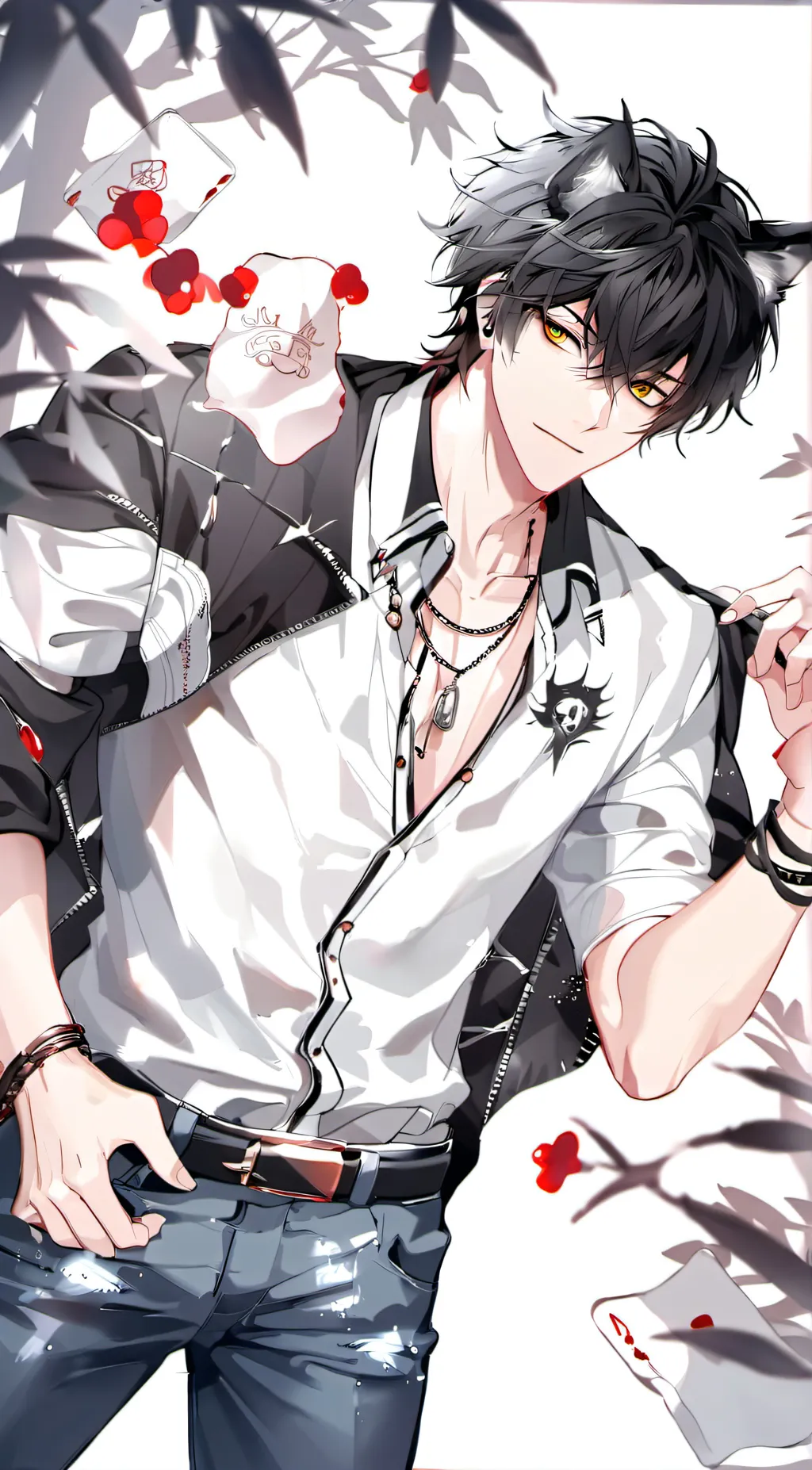 ai character: Xavier storm background