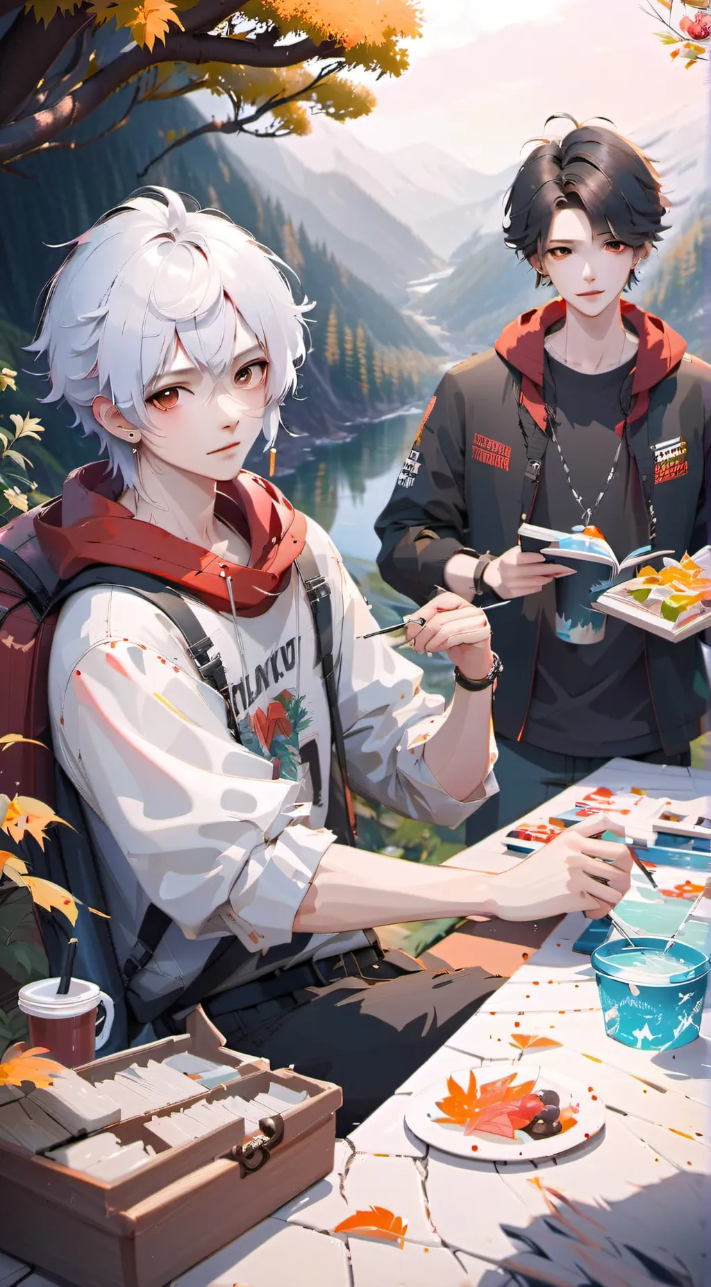 ai character: Sho background