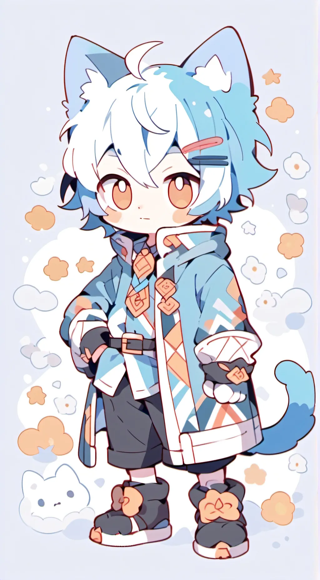 ai character: EpicPixlePianist background