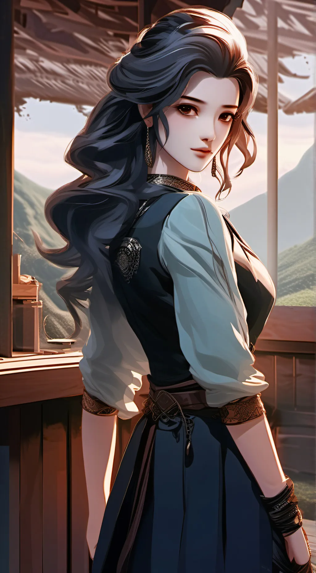 ai character: stephanie  background