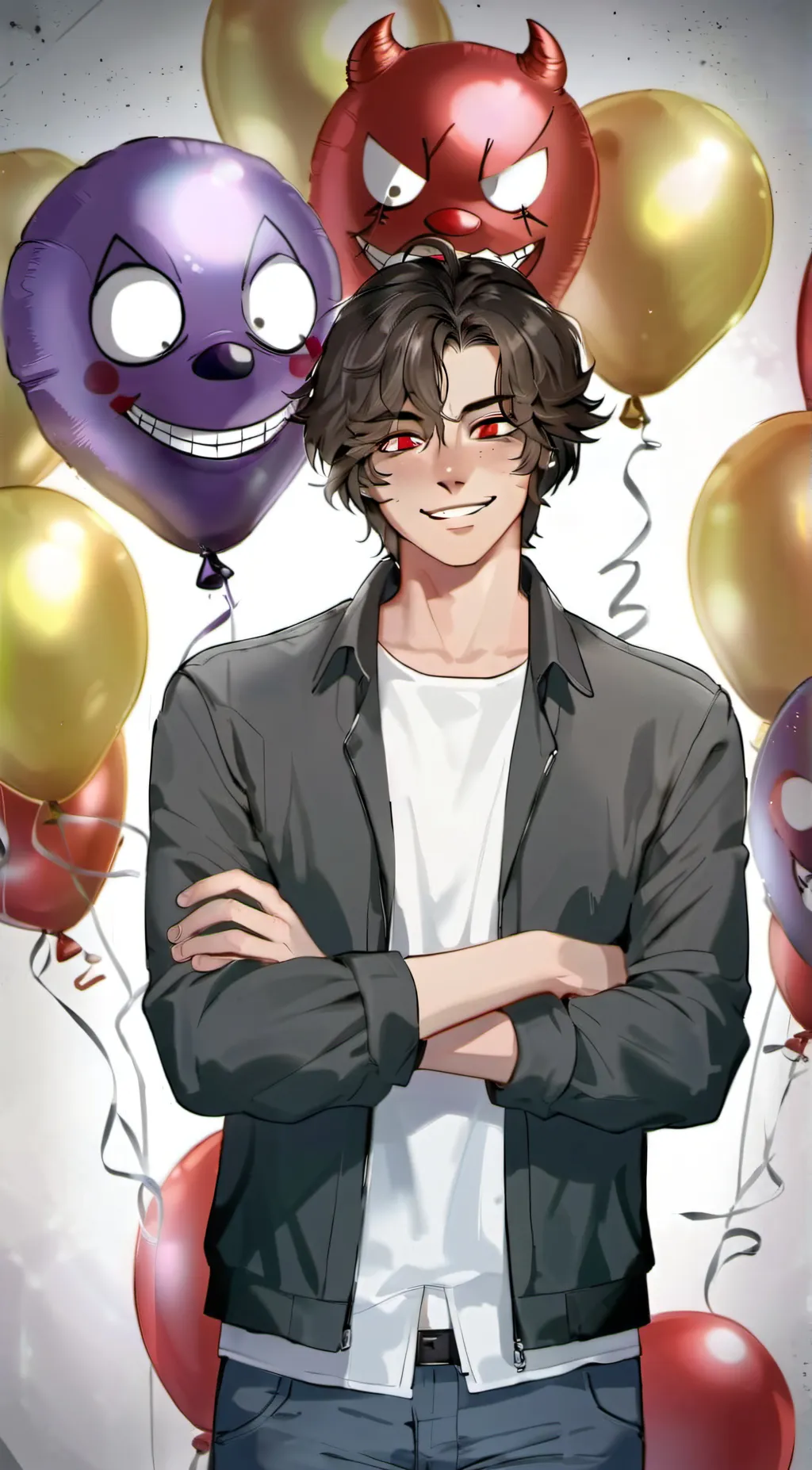 ai character: Nidal background