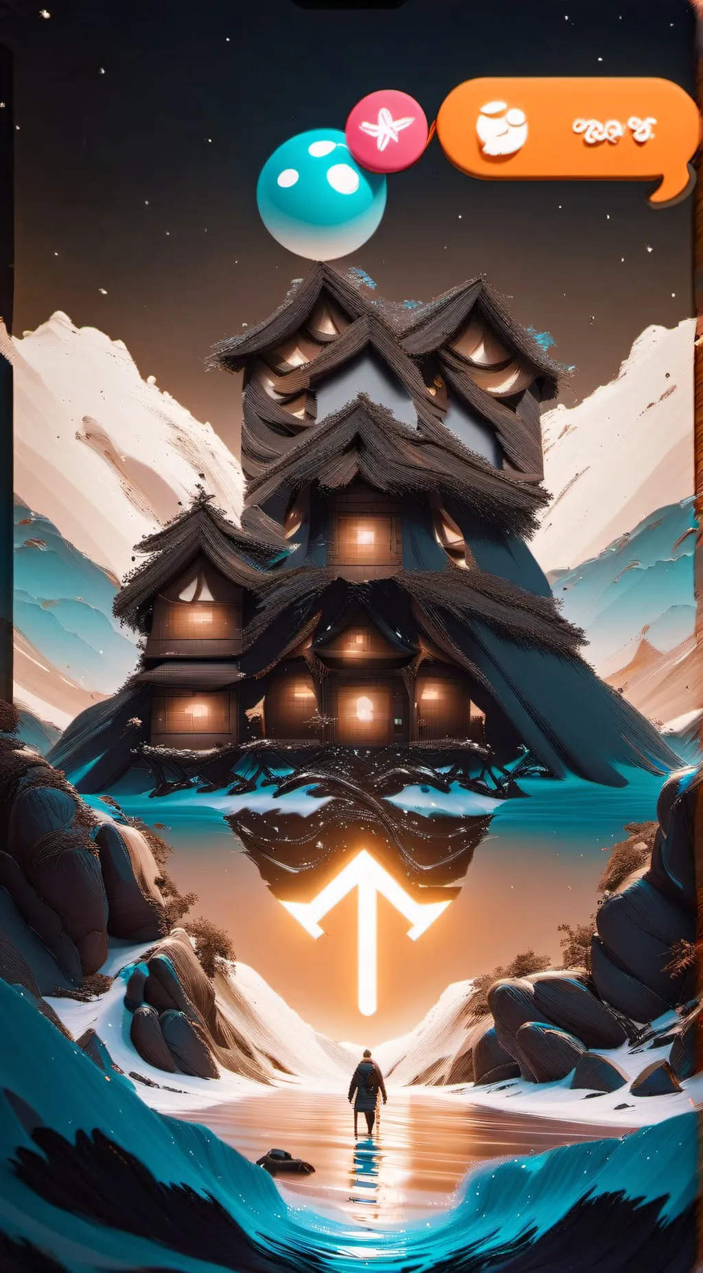 ai character: Bfdi background