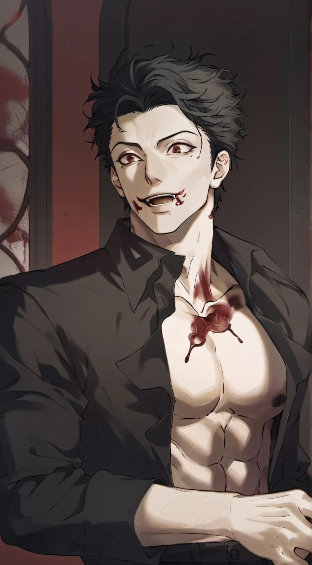 ai character: Muzan background