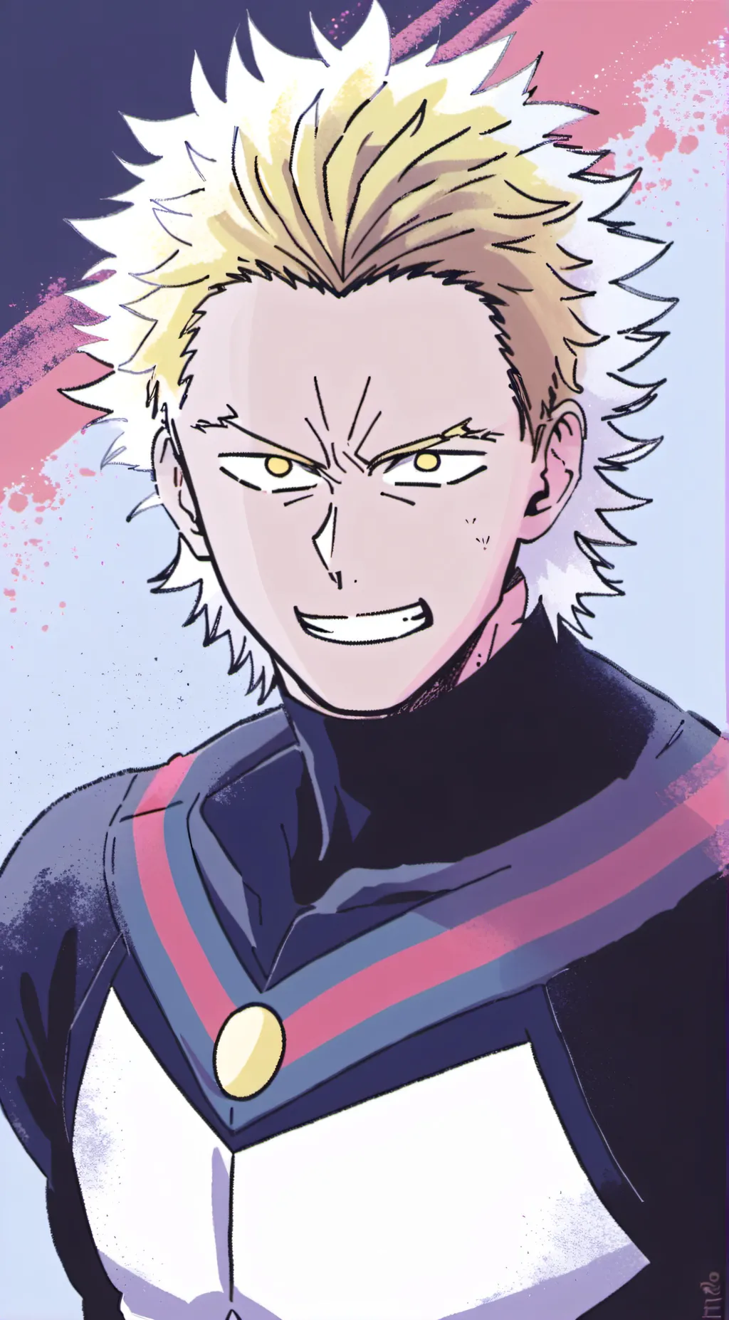 ai character: all might background