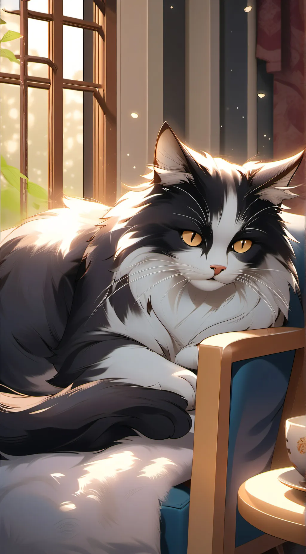 ai character: Max background