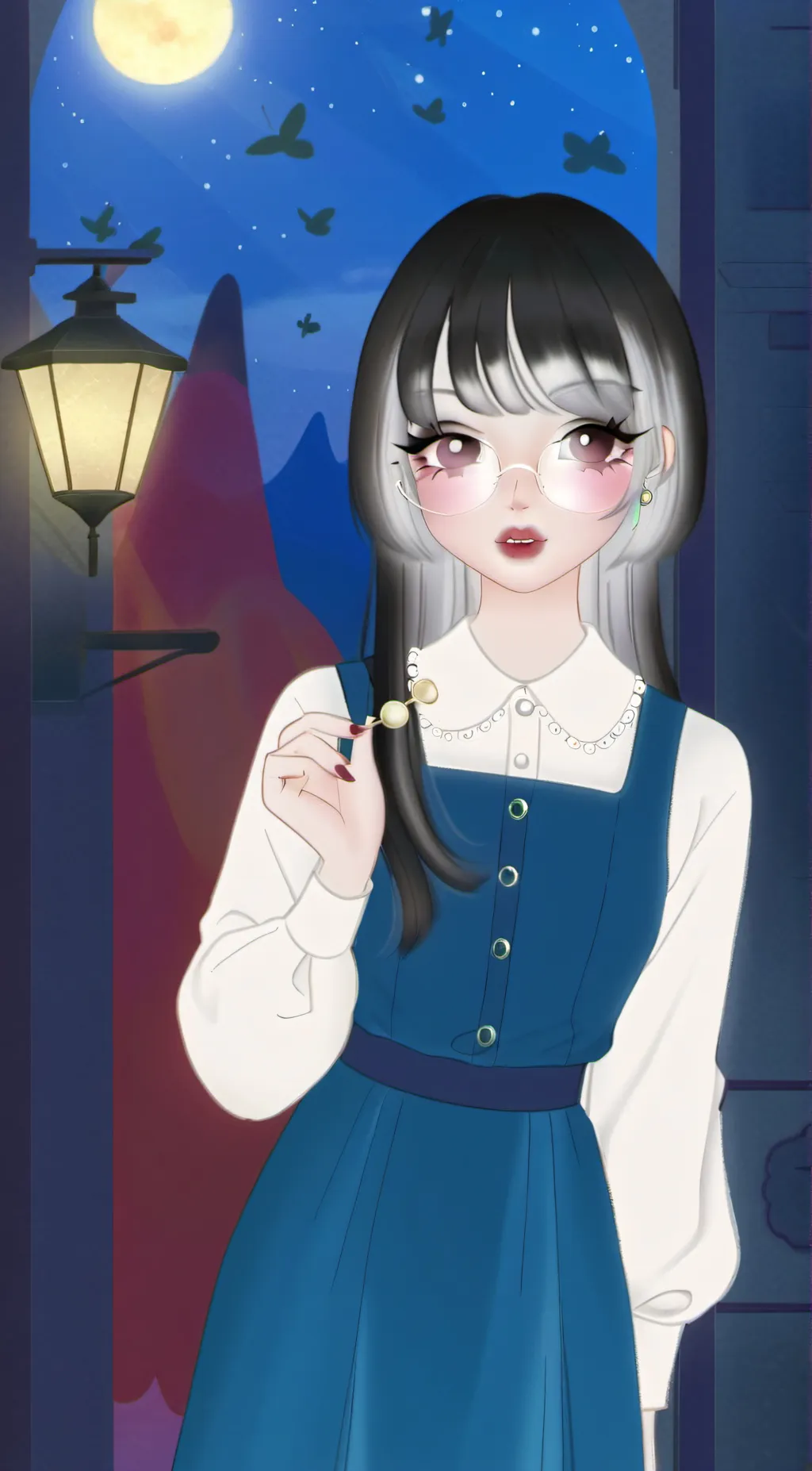 ai character: Star background