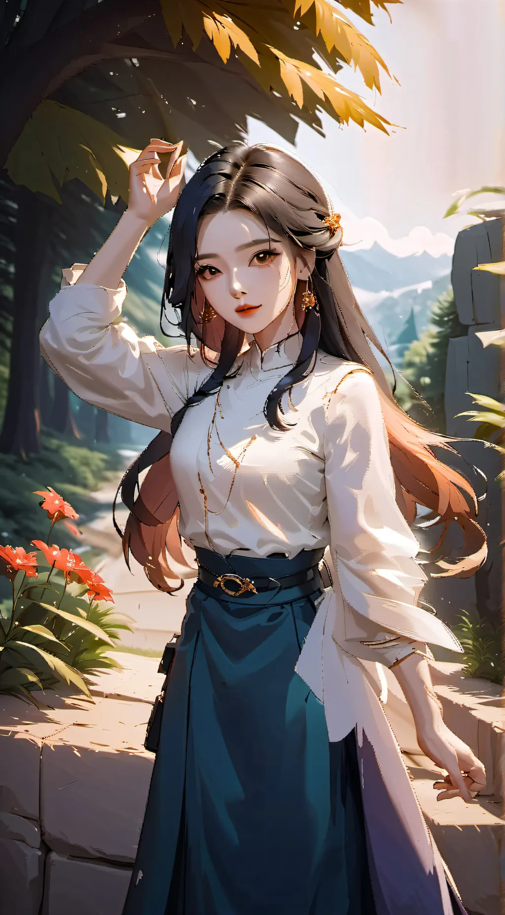 ai character: Kayla background