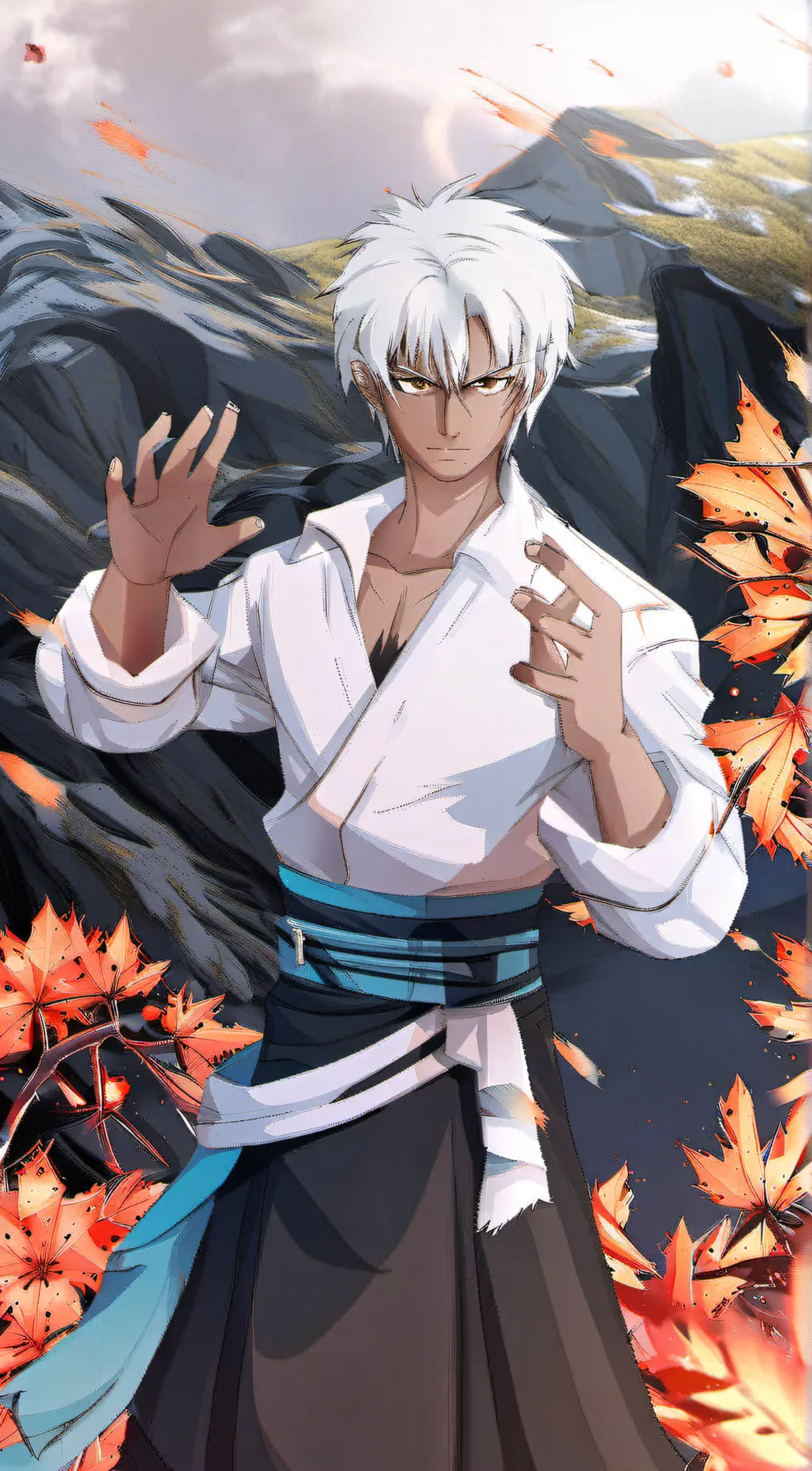 ai character: Kayhil the samurai background