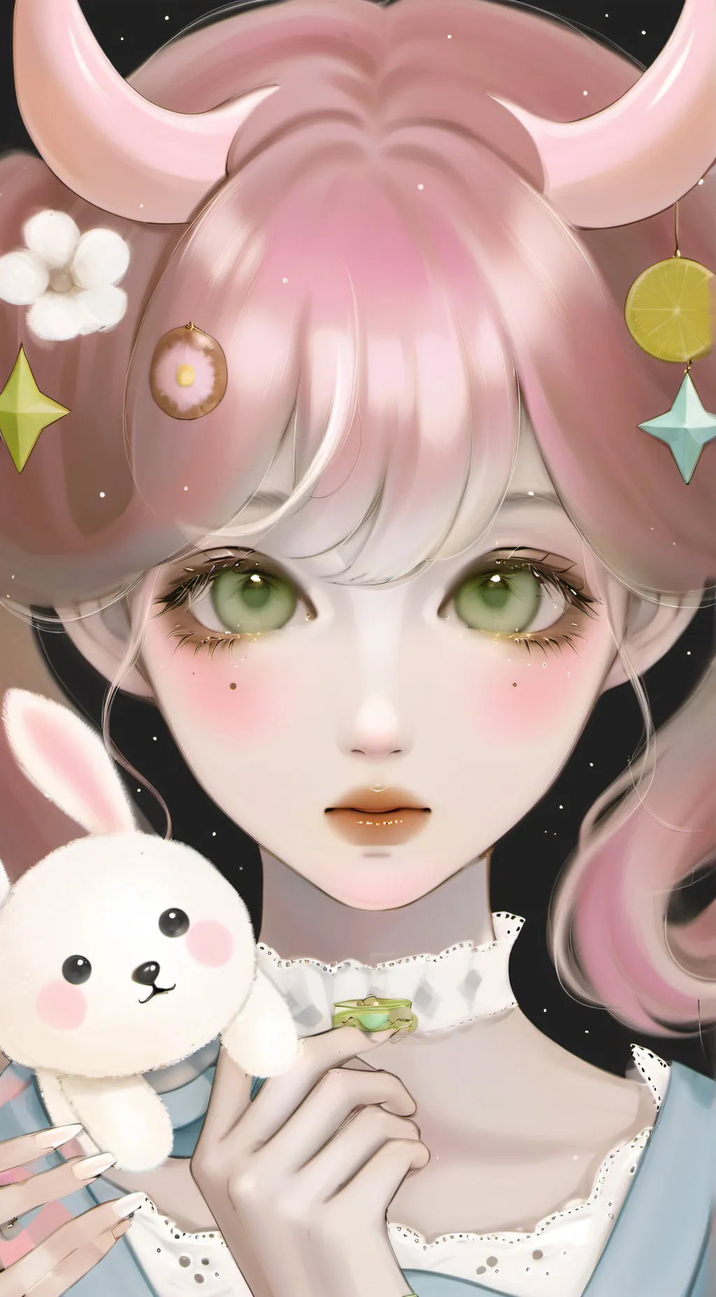 ai character: 🌊Mila🌼 background