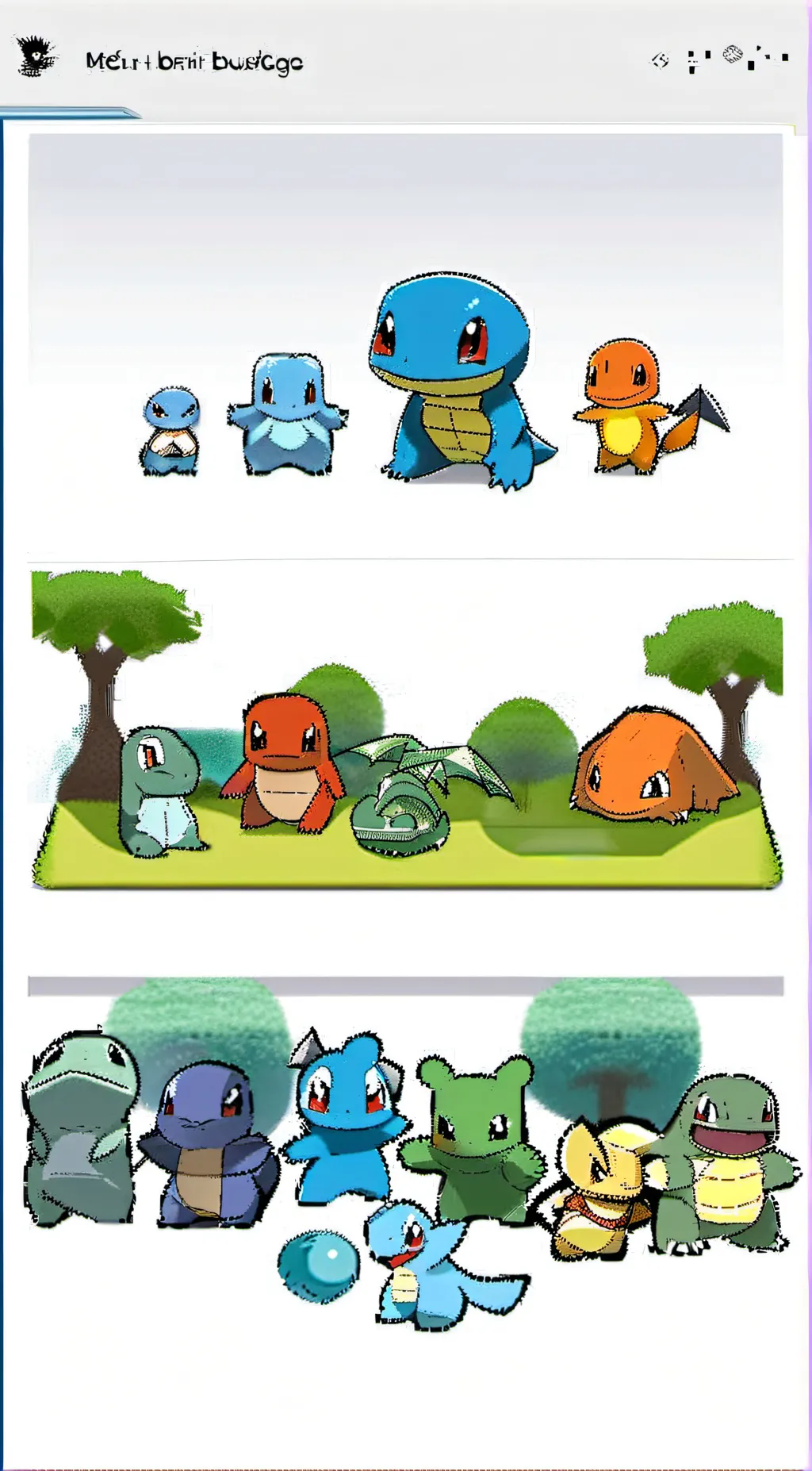 ai character: pokemon  background