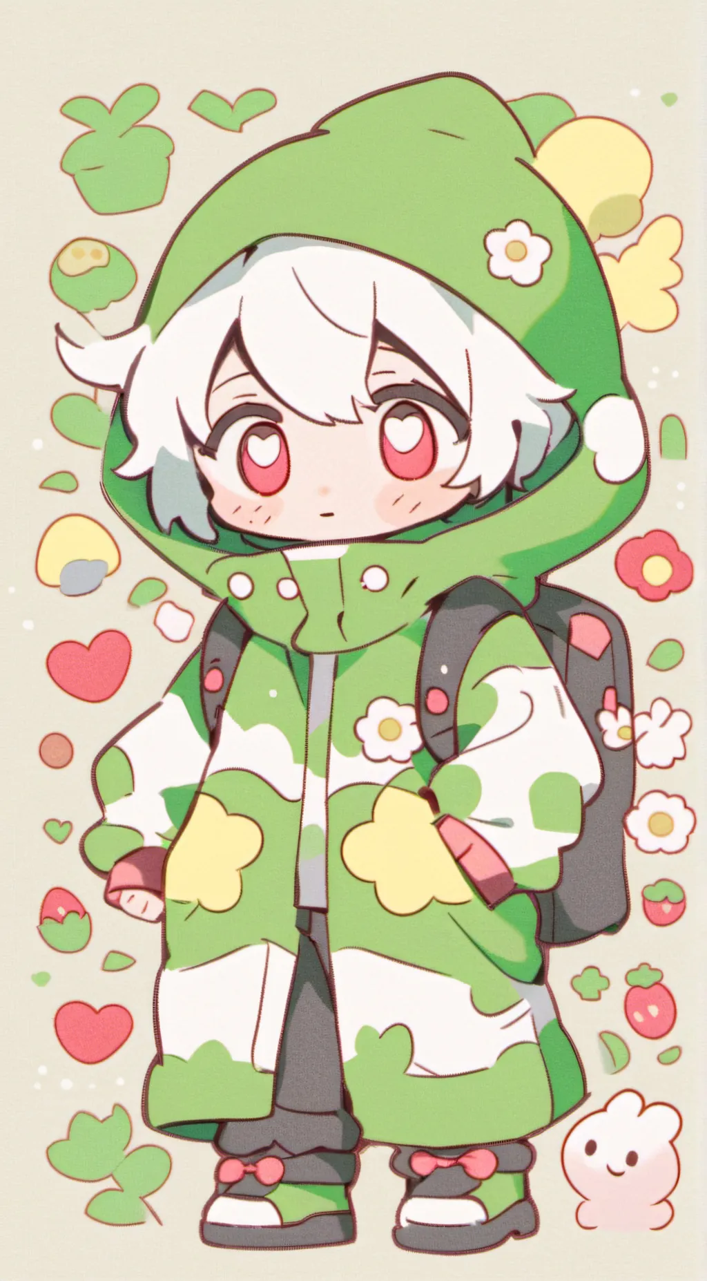 ai character: cat noir background