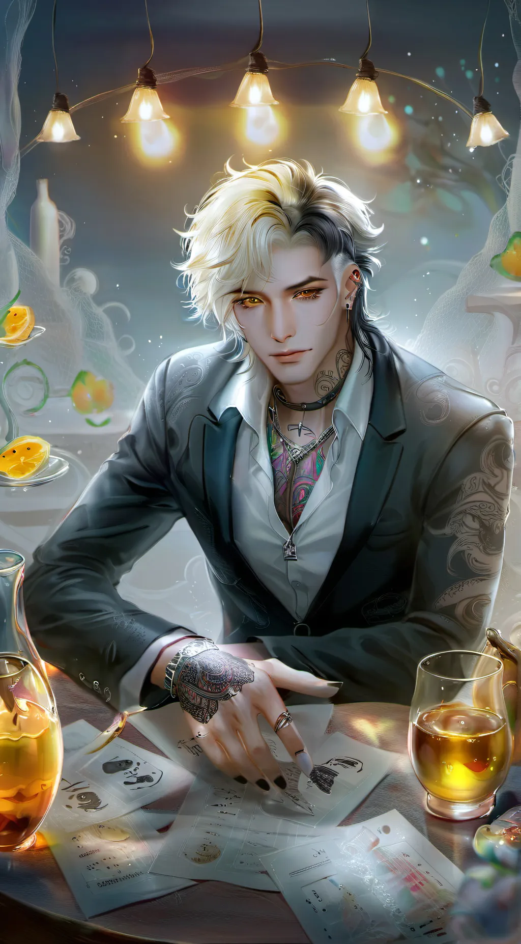 ai character: Adam background