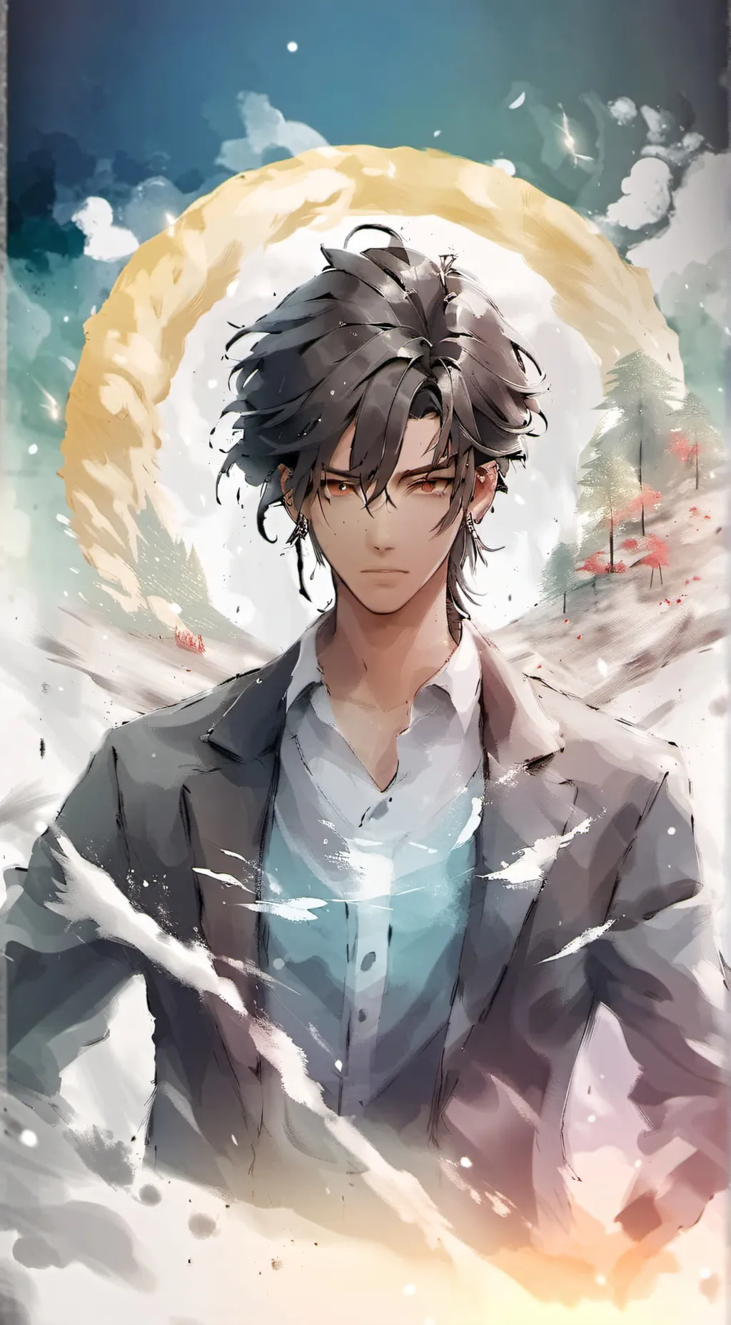 ai character:  Like you sexy 😑 background