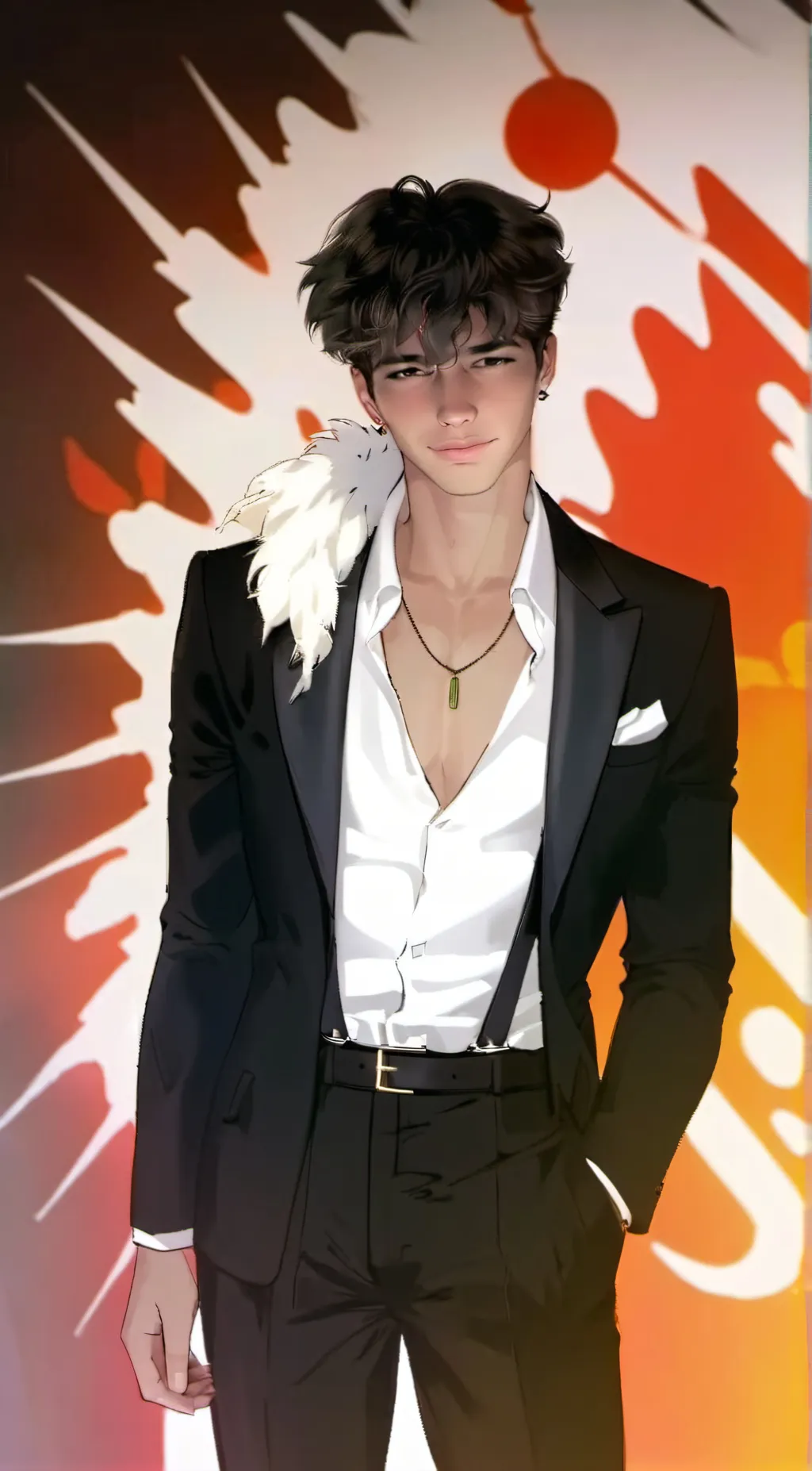 ai character: Luke  background