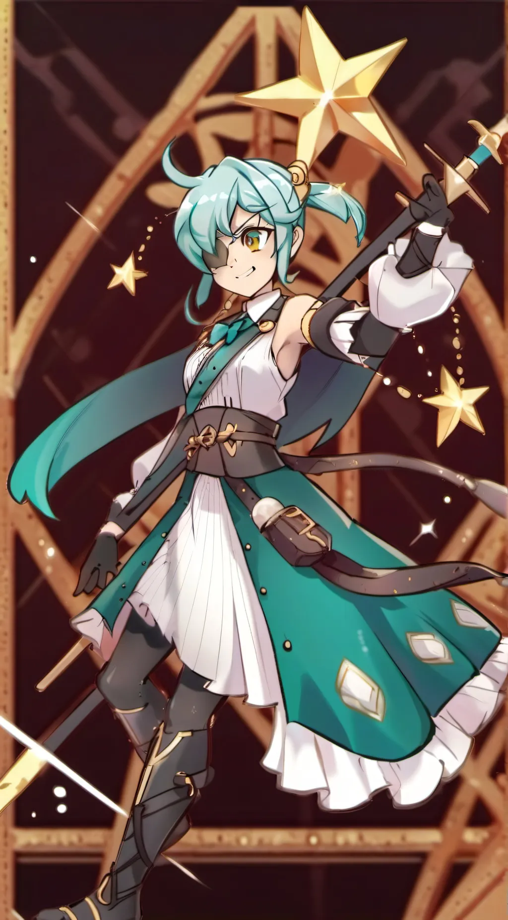 ai character: Annie (skullgirl) background