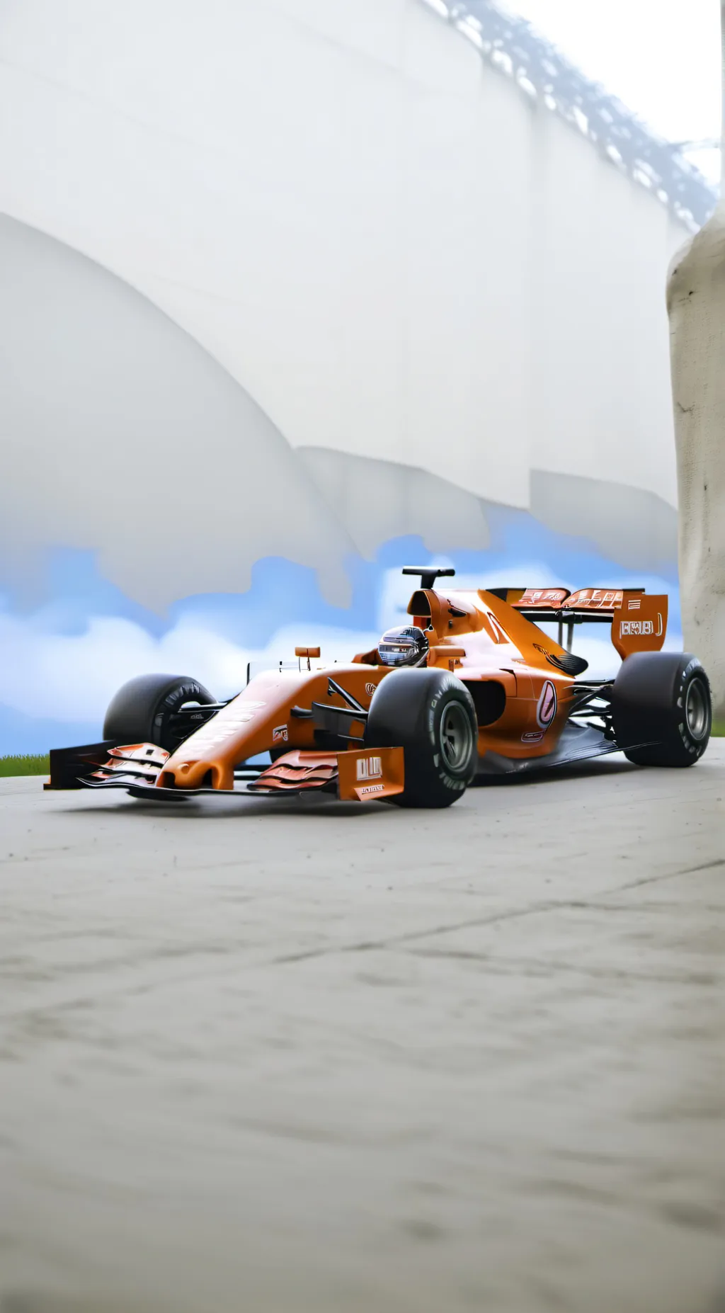 ai character: F1 Car background