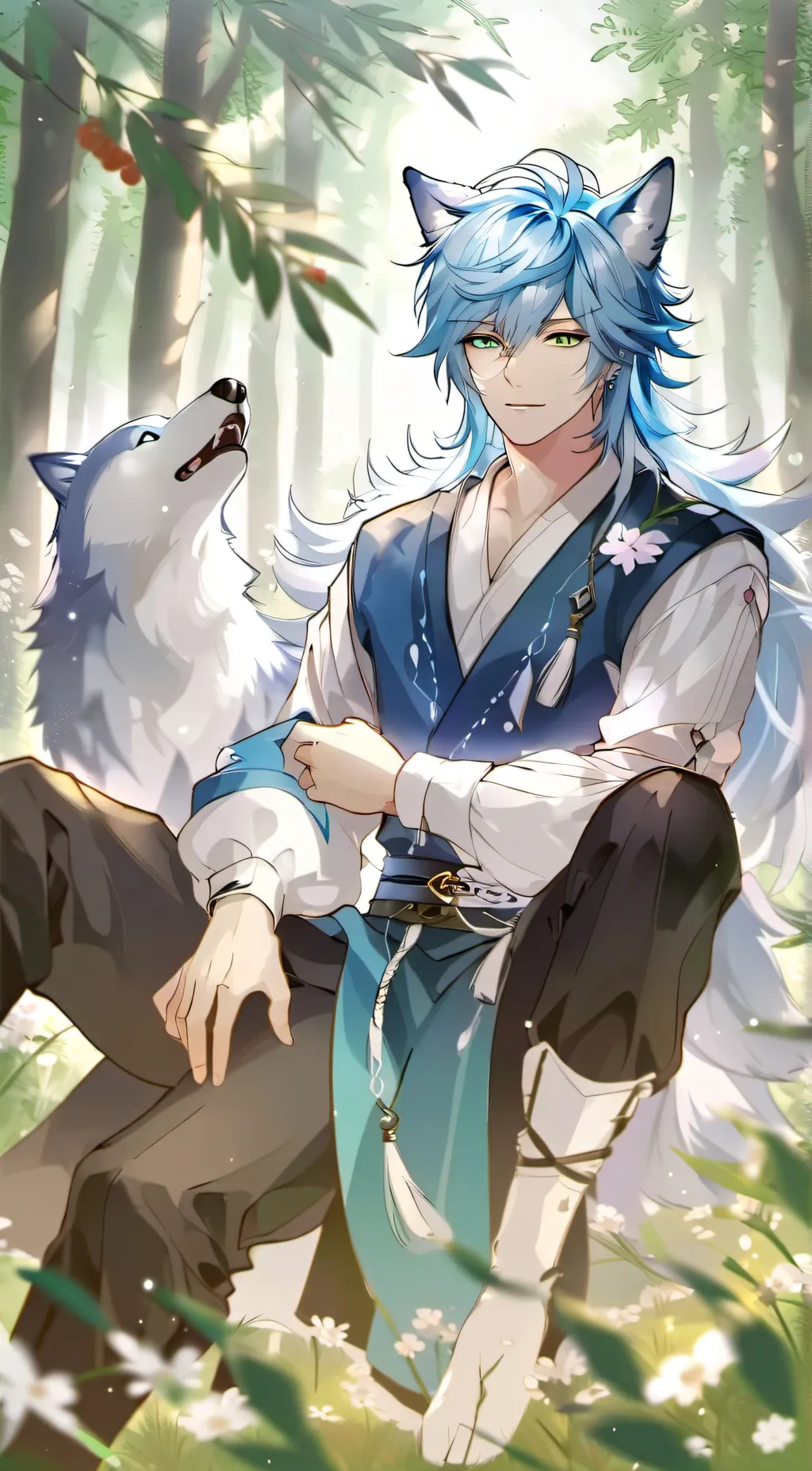 ai character: ☁️ Oliver☁️ background