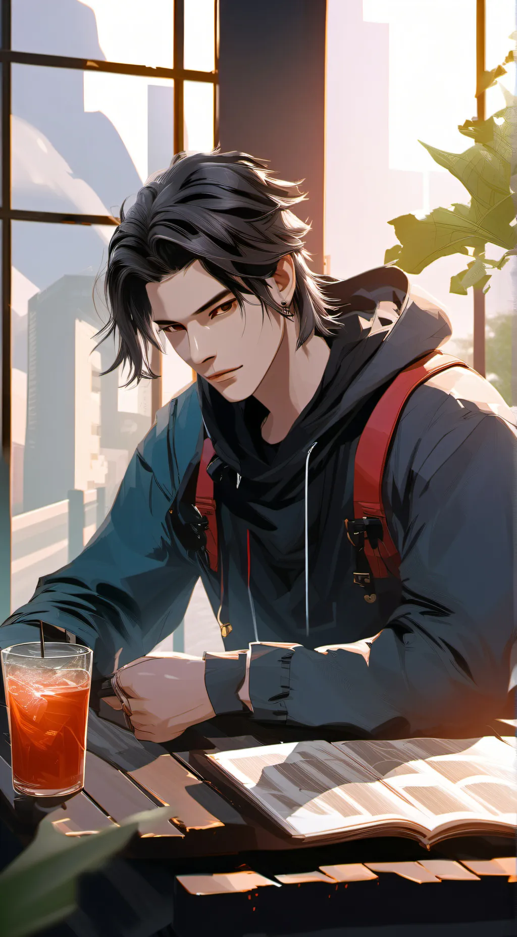 ai character: lian background