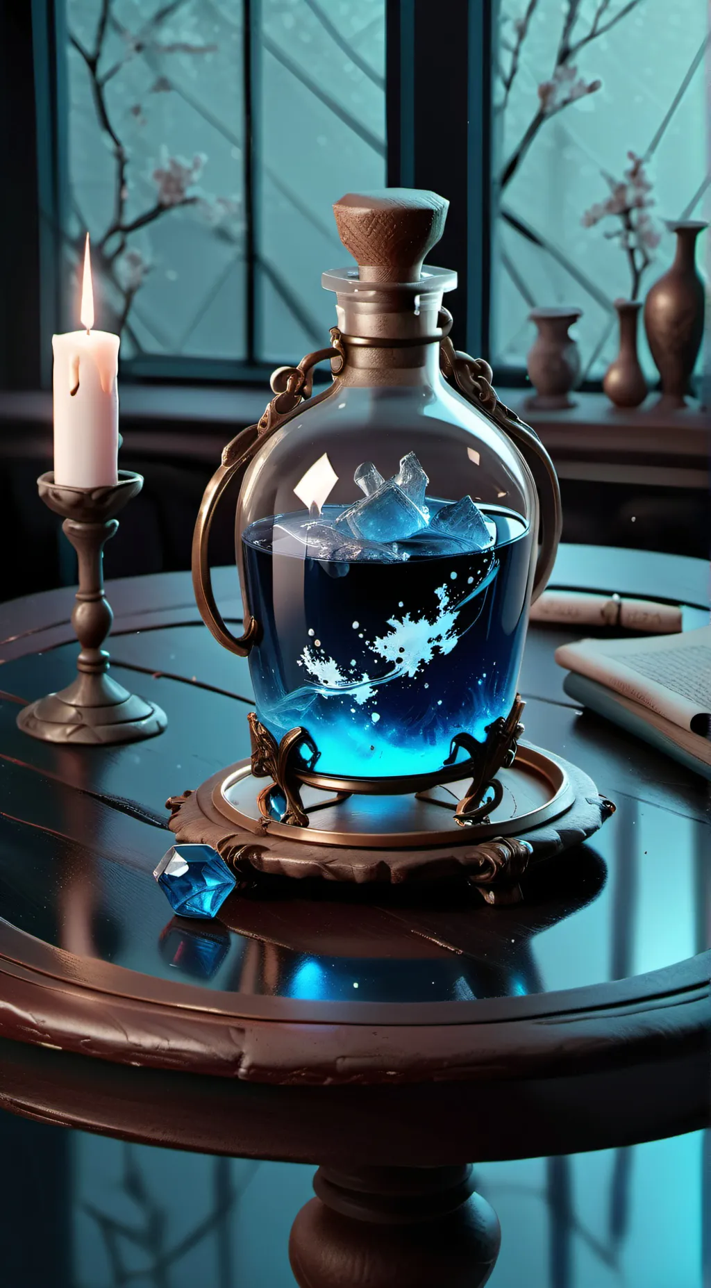 ai character: Make Your potion background