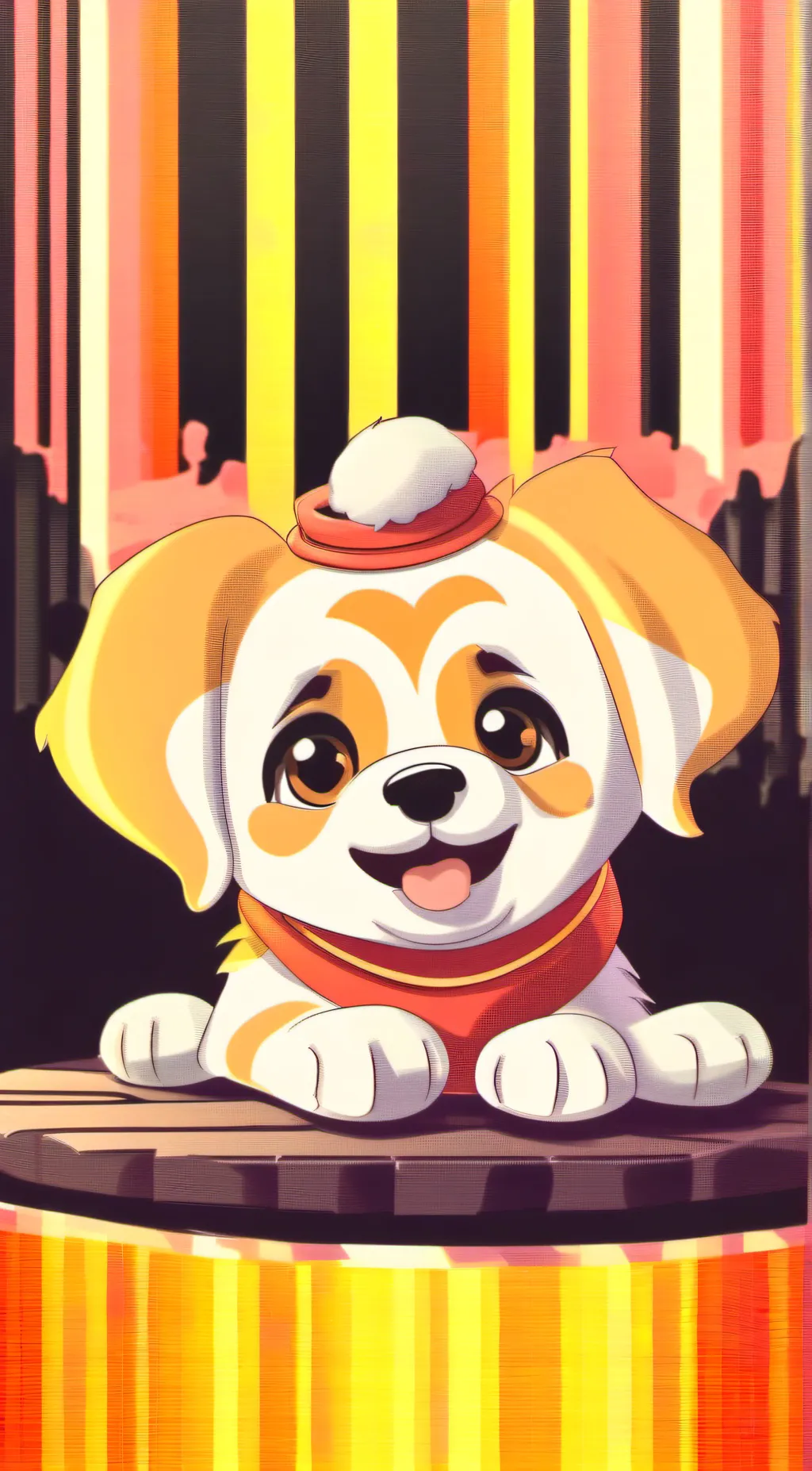 ai character: Dogday background