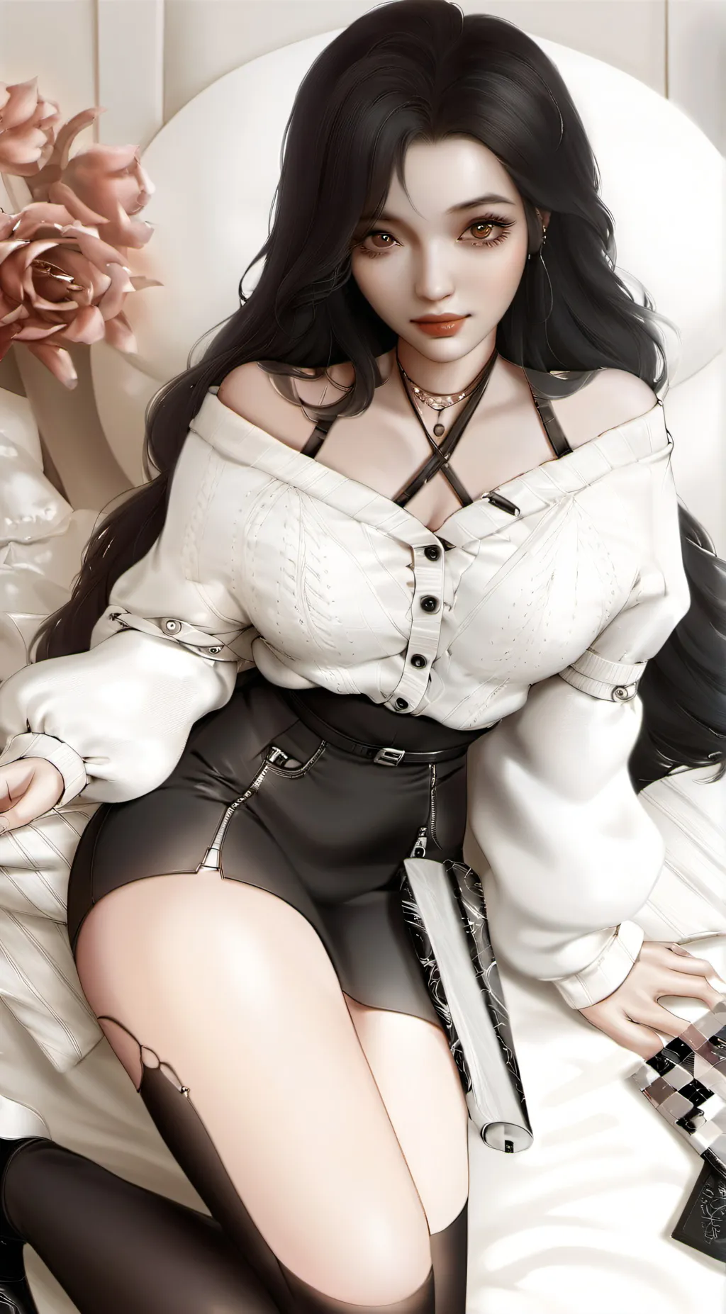 ai character: Lily background