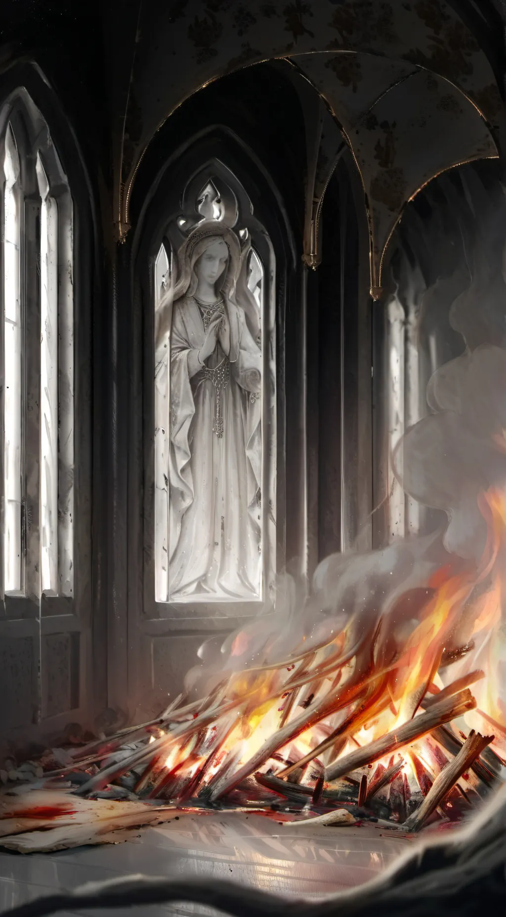 ai character: • Hazbin AU • background