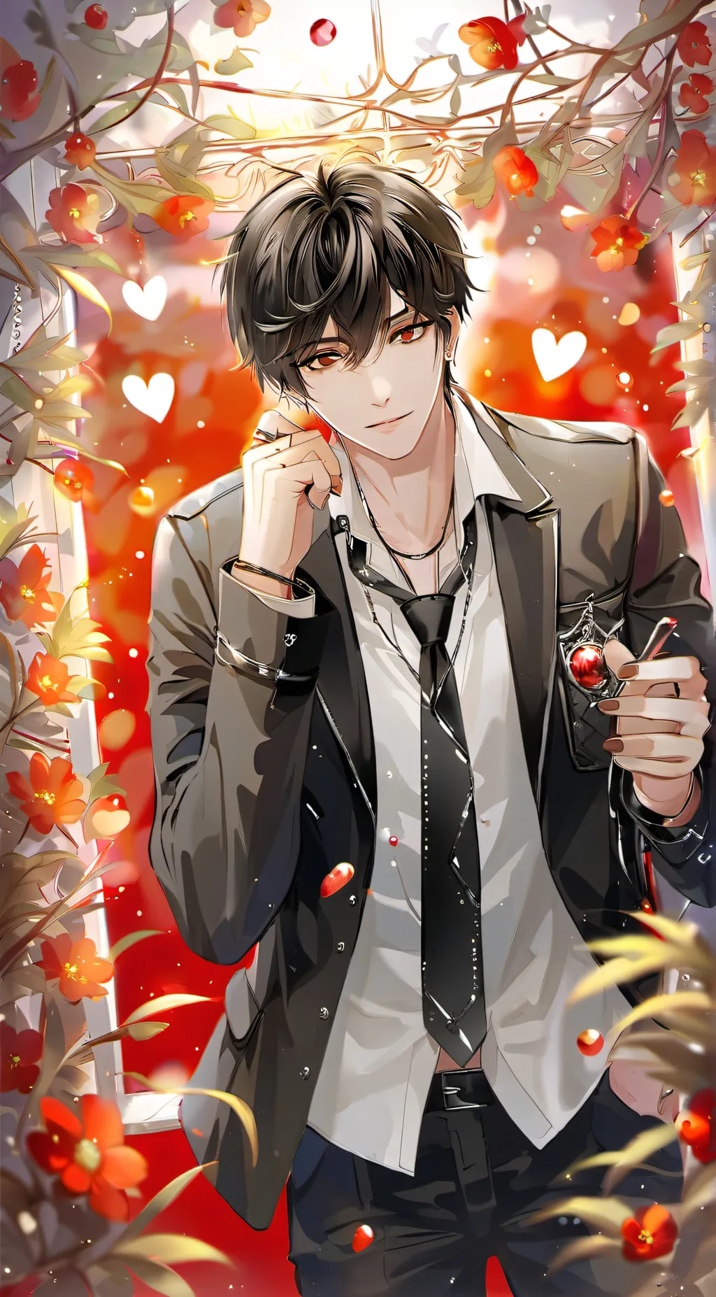 ai character: Mark 💮 background