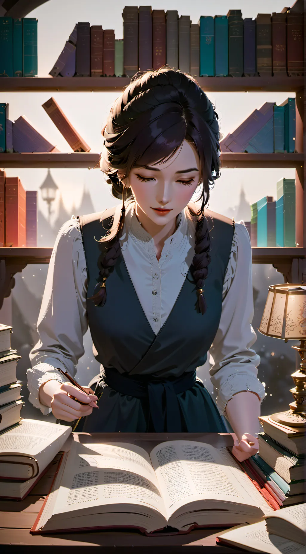 ai character: Sophia background