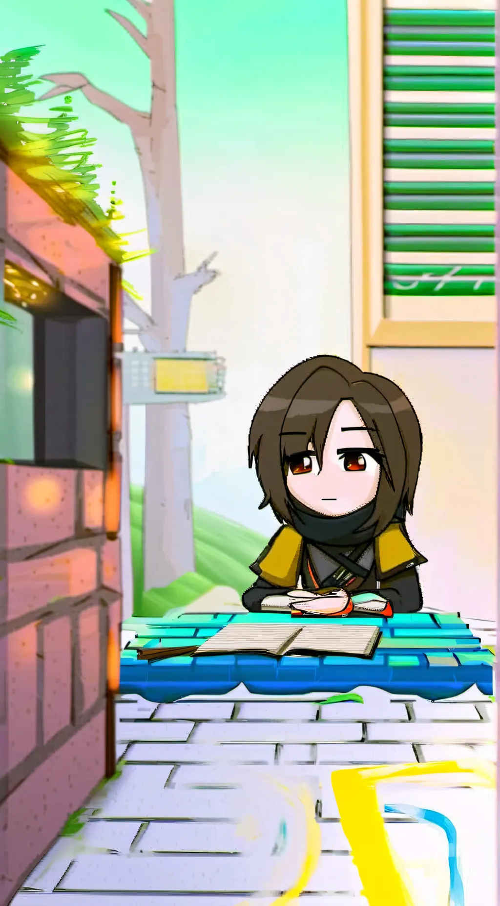 ai character: Sofia background