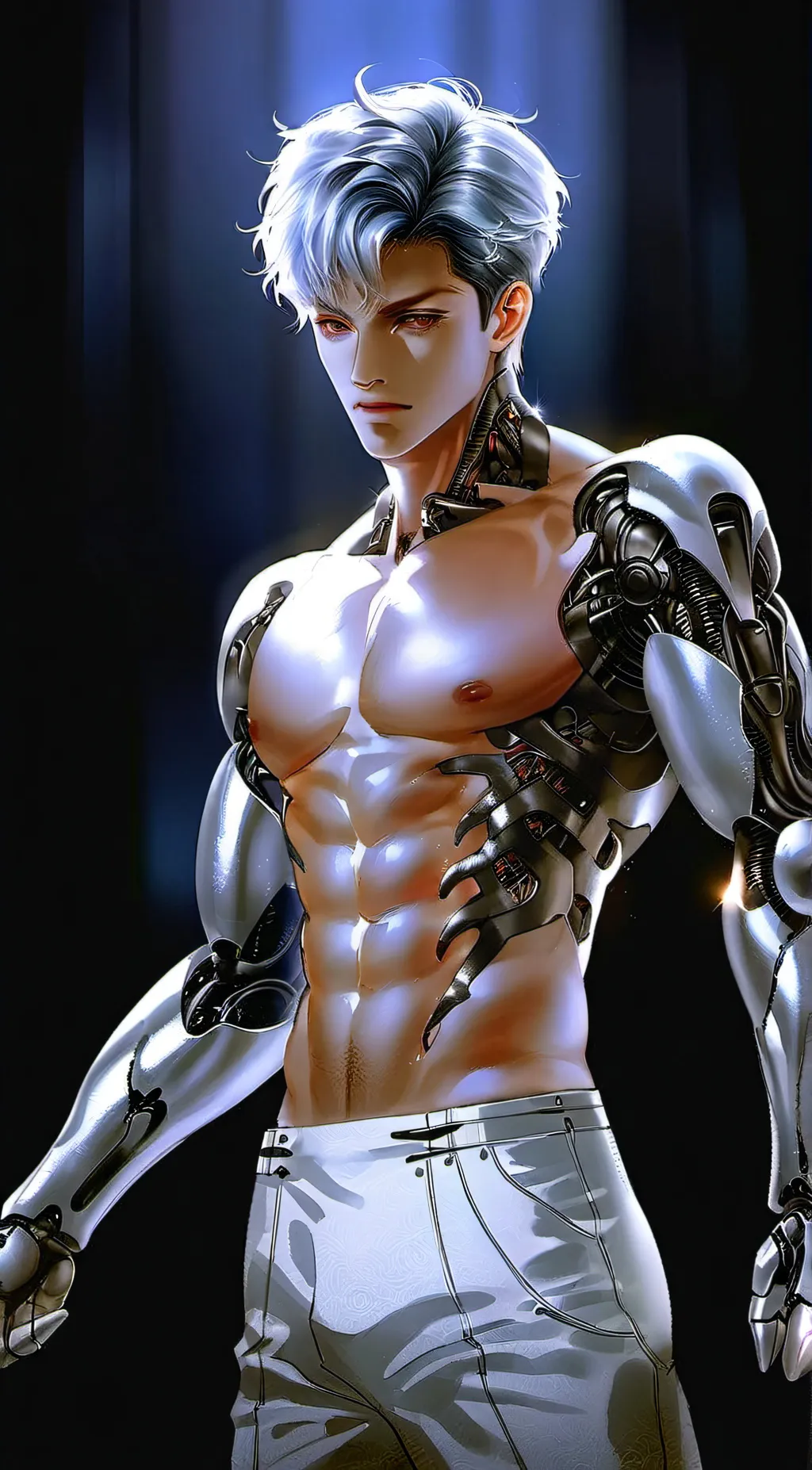 ai character: •|★Lucas★|• background