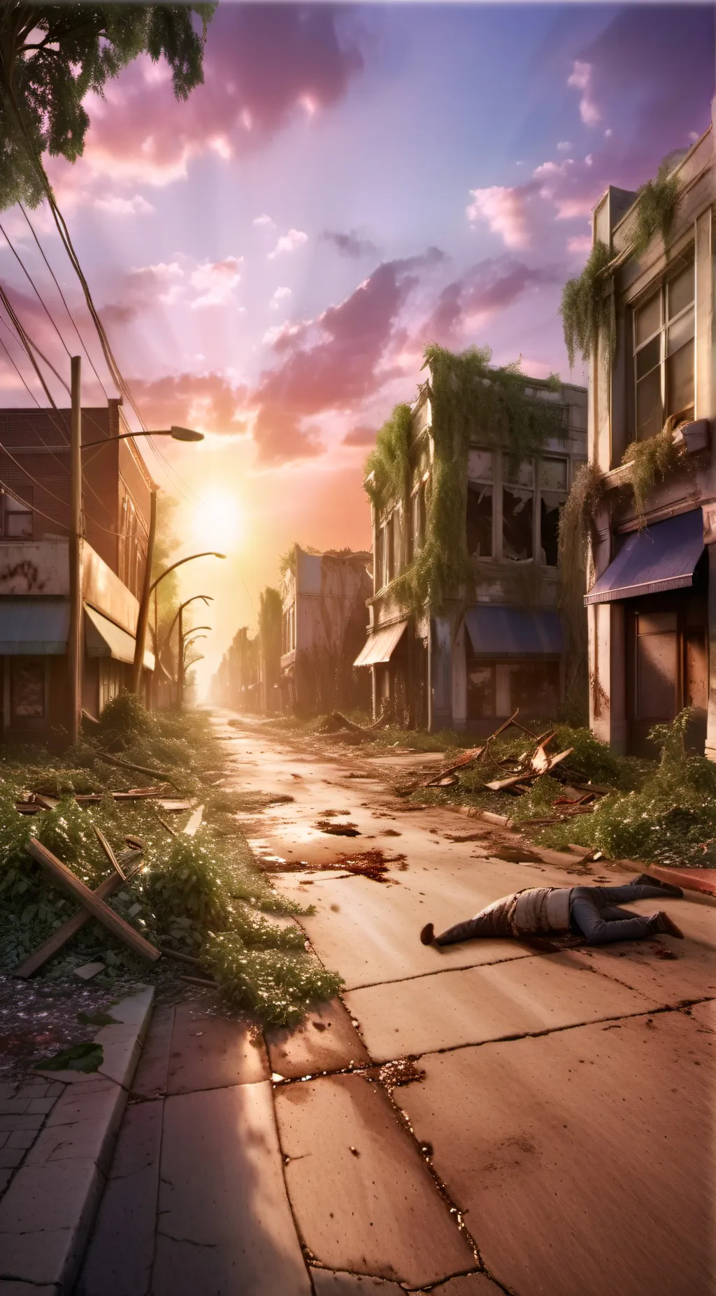 ai character: The apocalypse  background