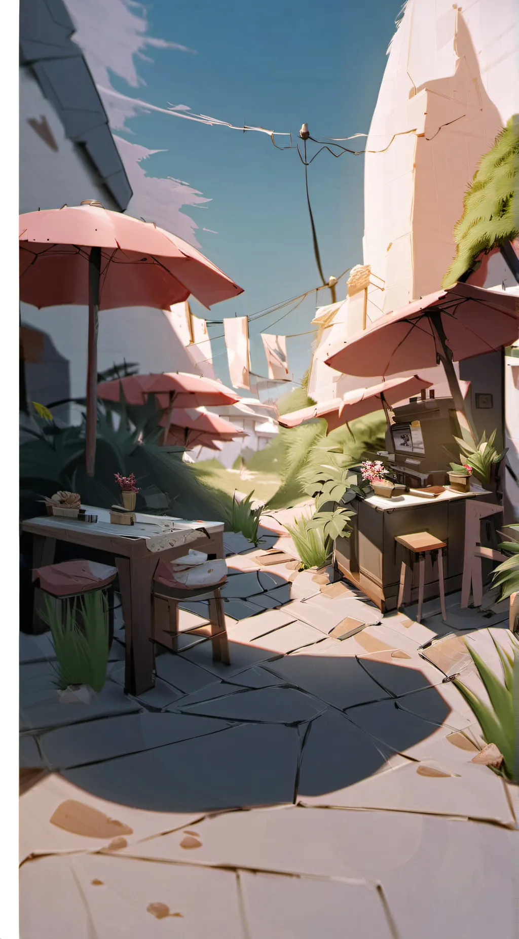 ai character: Cameron background