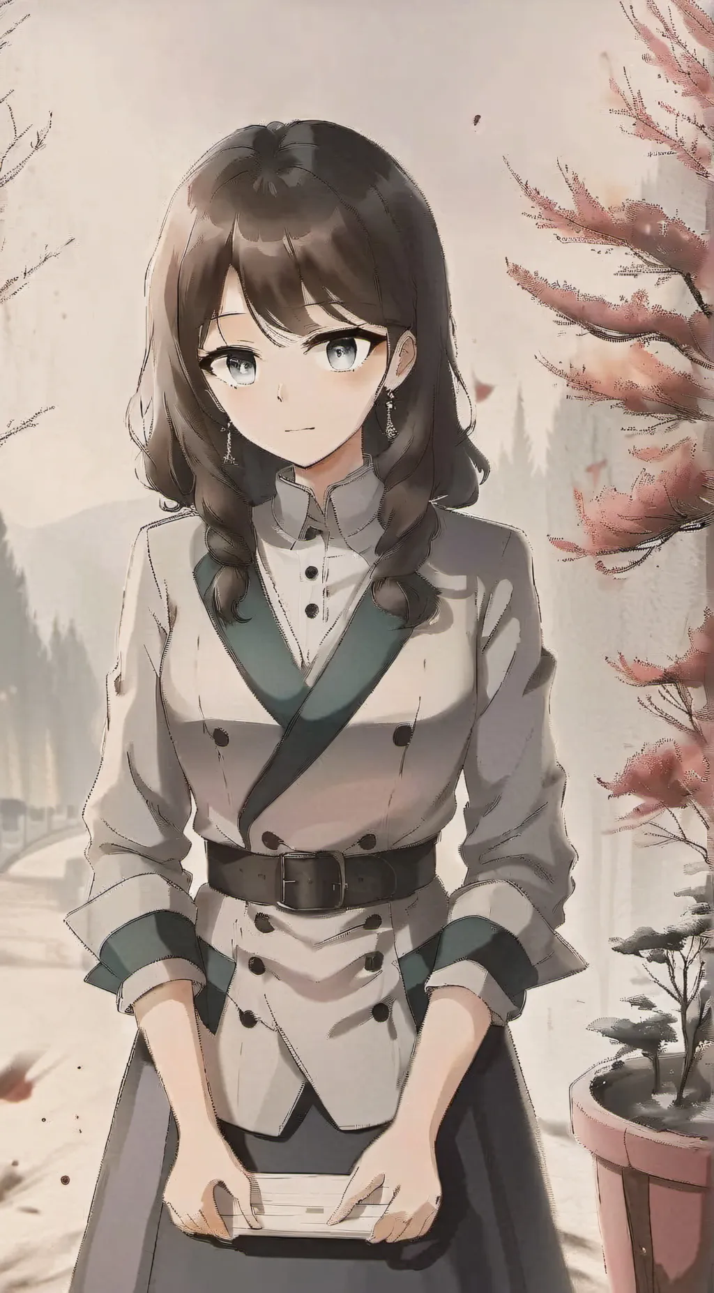 ai character: 🖤Lily🖤 background