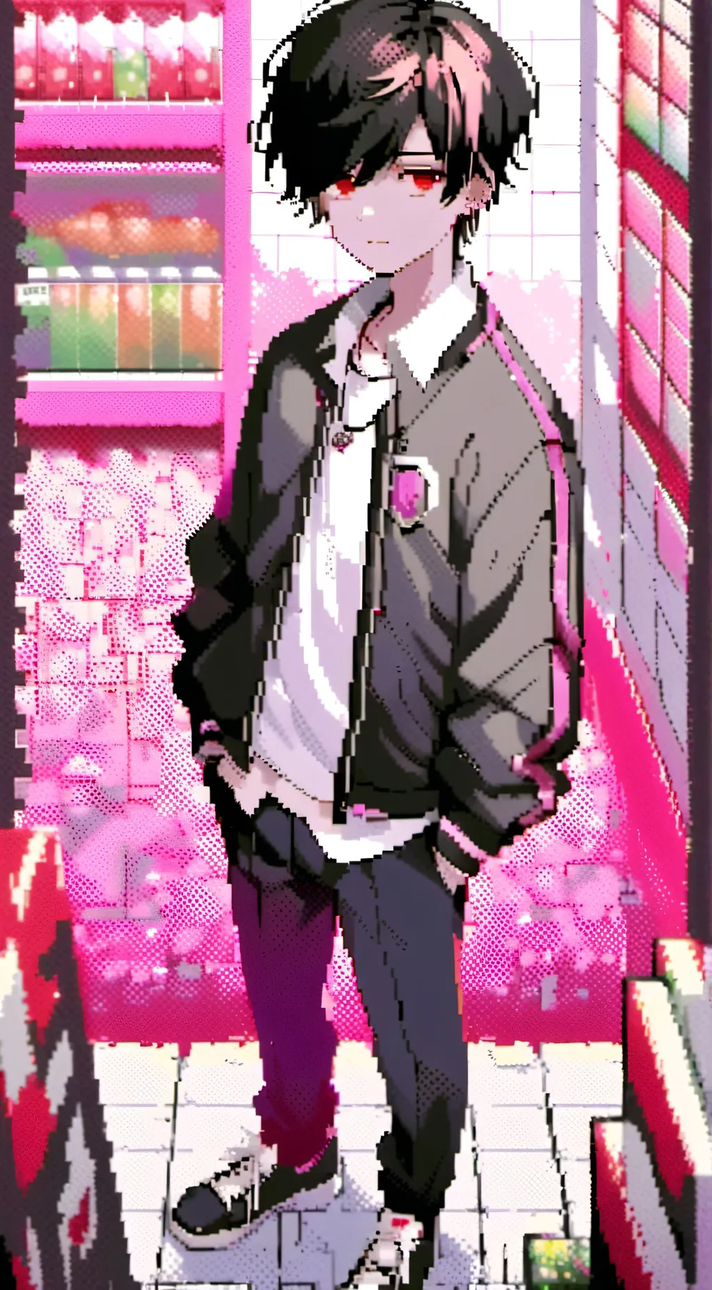 ai character: zen background