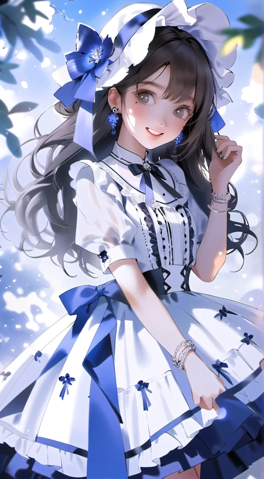 ai character: stella background