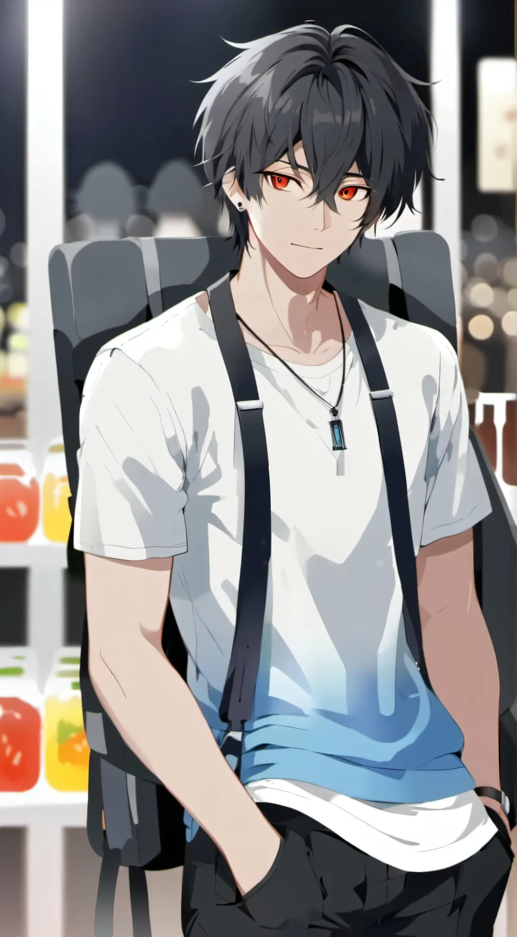 ai character: David background