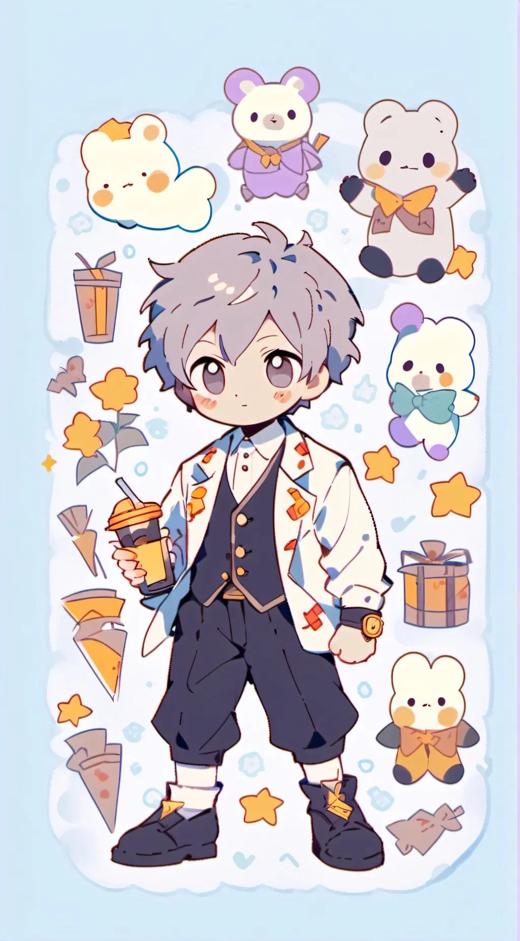 ai character: Fnaf background