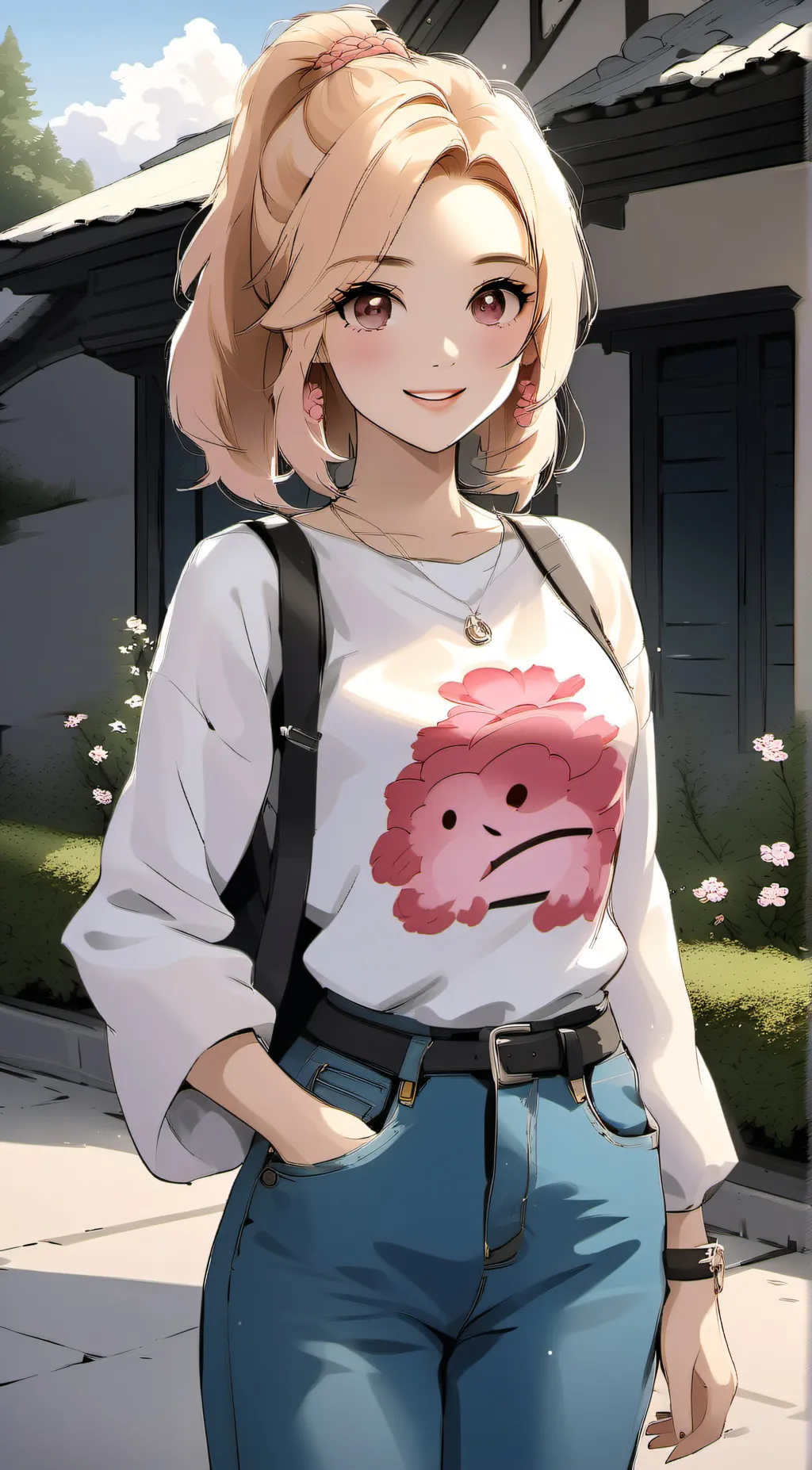 ai character: Caroline  background