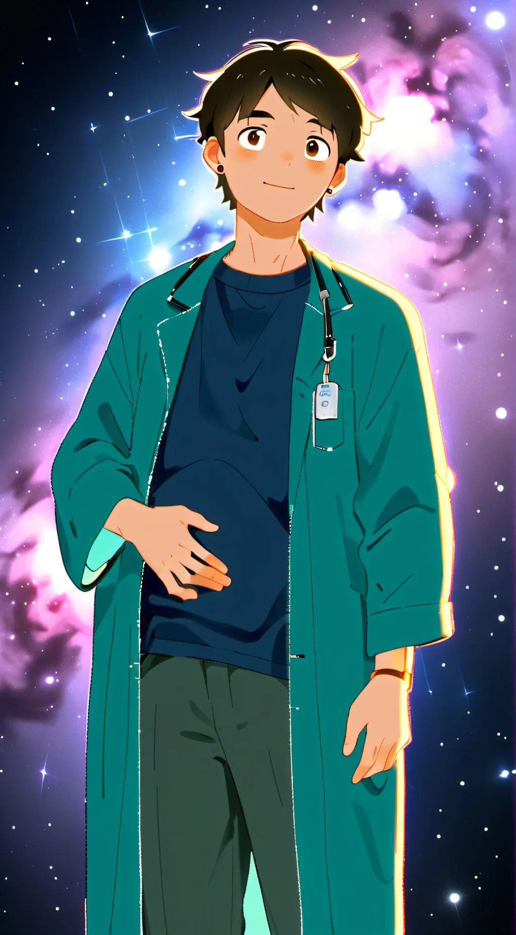 ai character: Max background