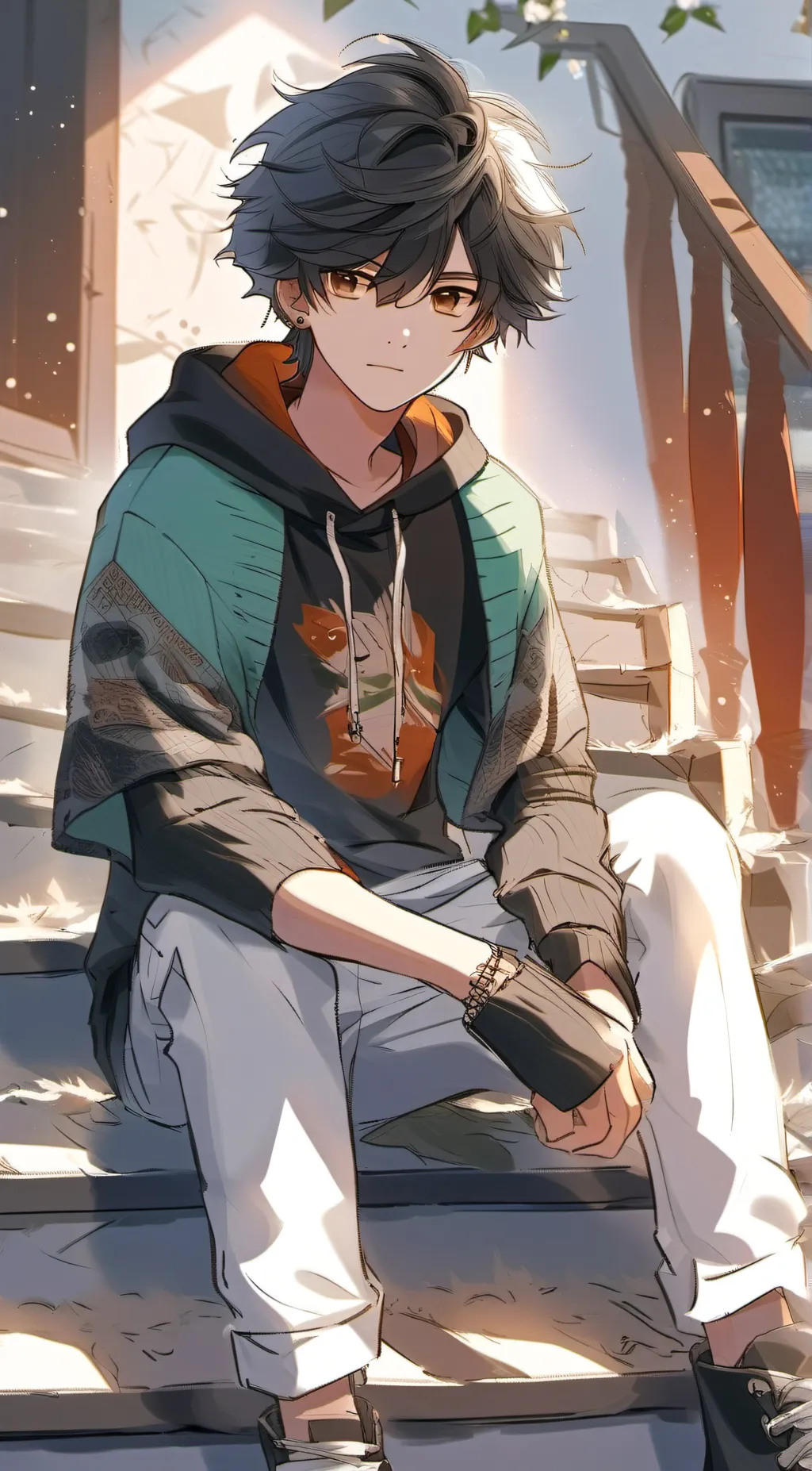 ai character: Max background