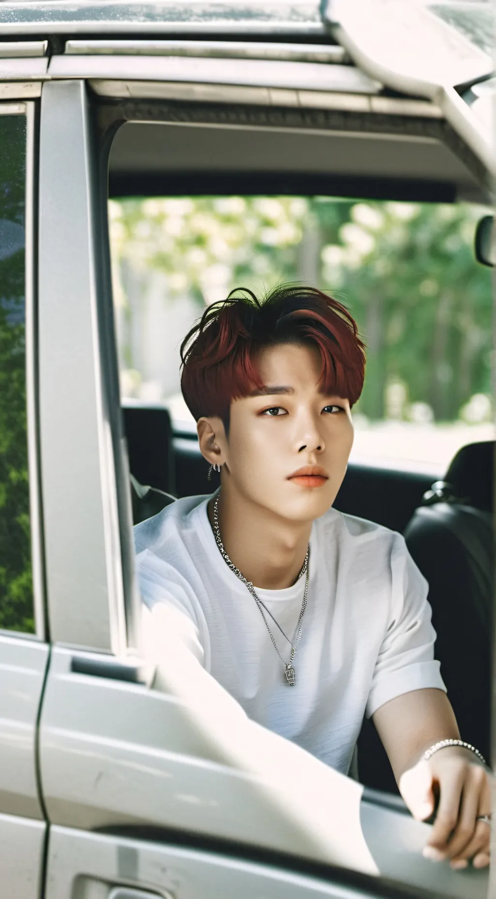 ai character: Park jimin ( BTS) background