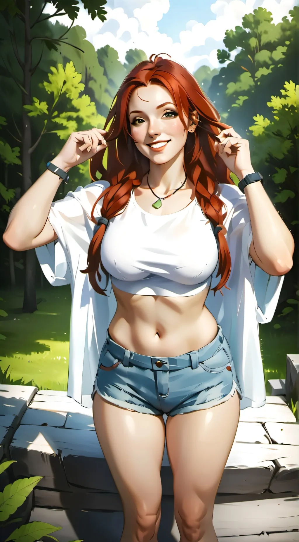 ai character: Deanna Harris background