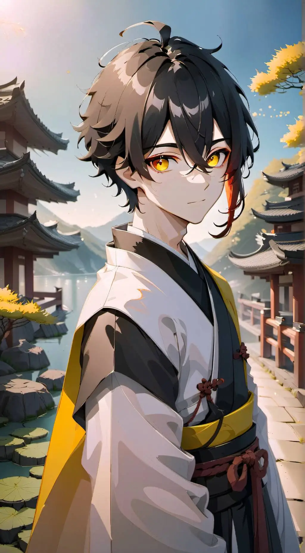 ai character: Kenji background
