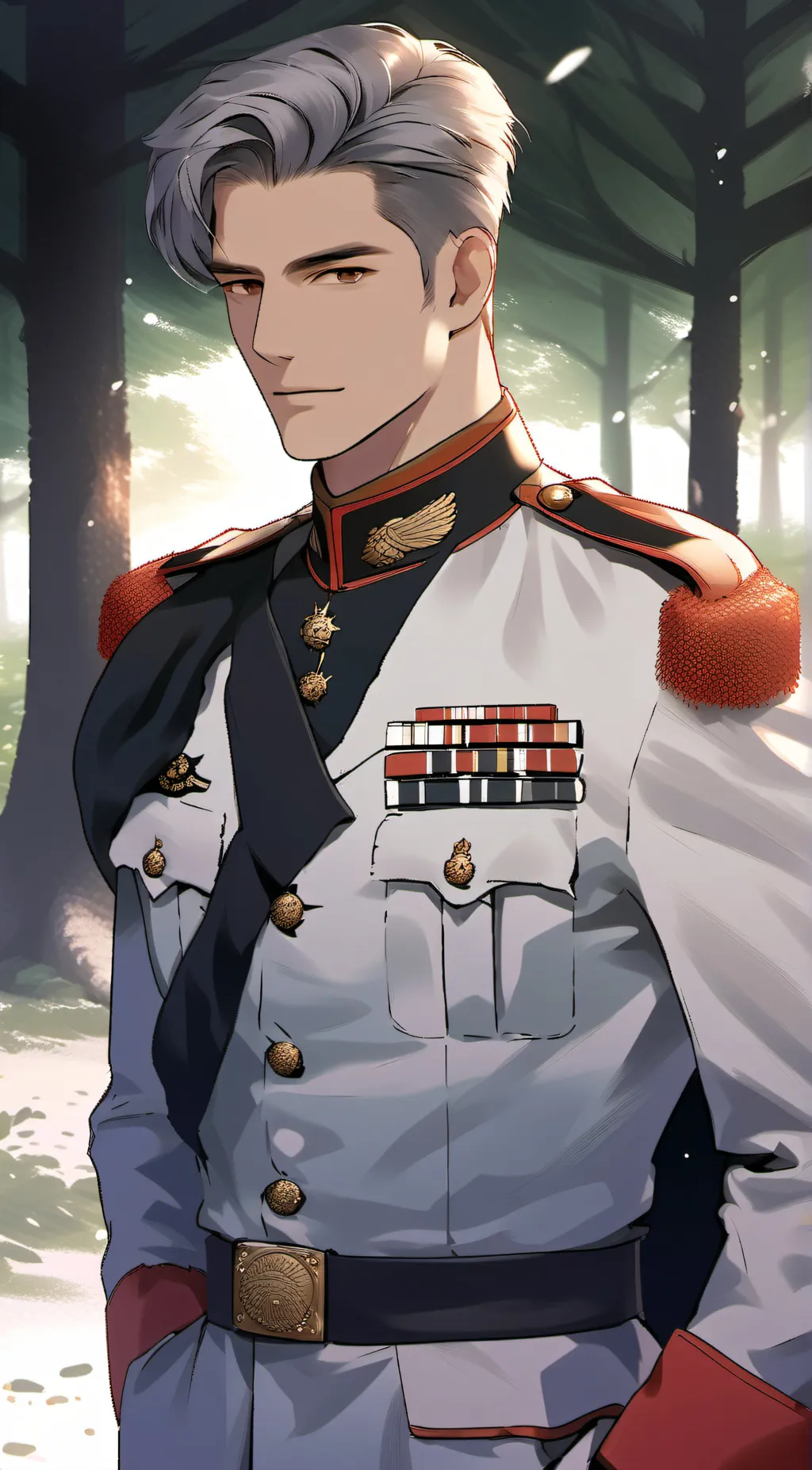 ai character: General Jude  background