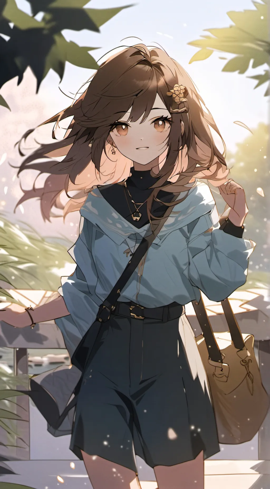 ai character: Lucy Burman background