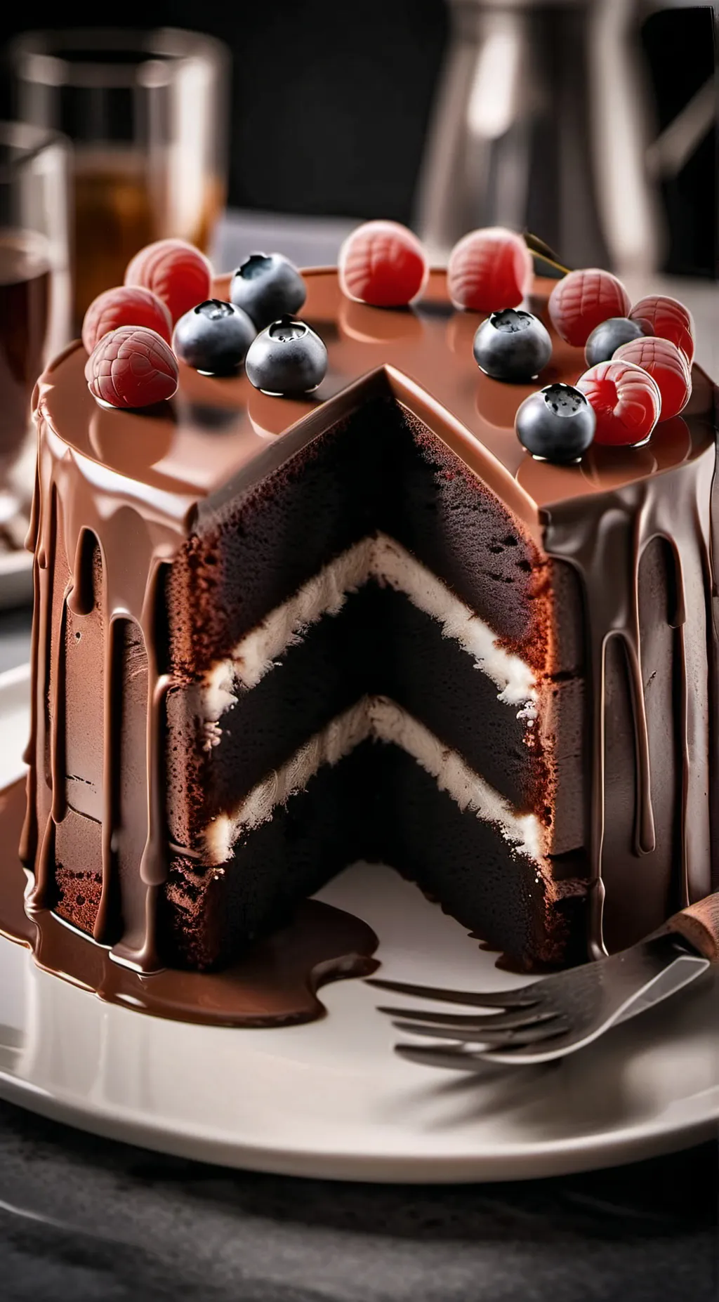 ai character: Cake background