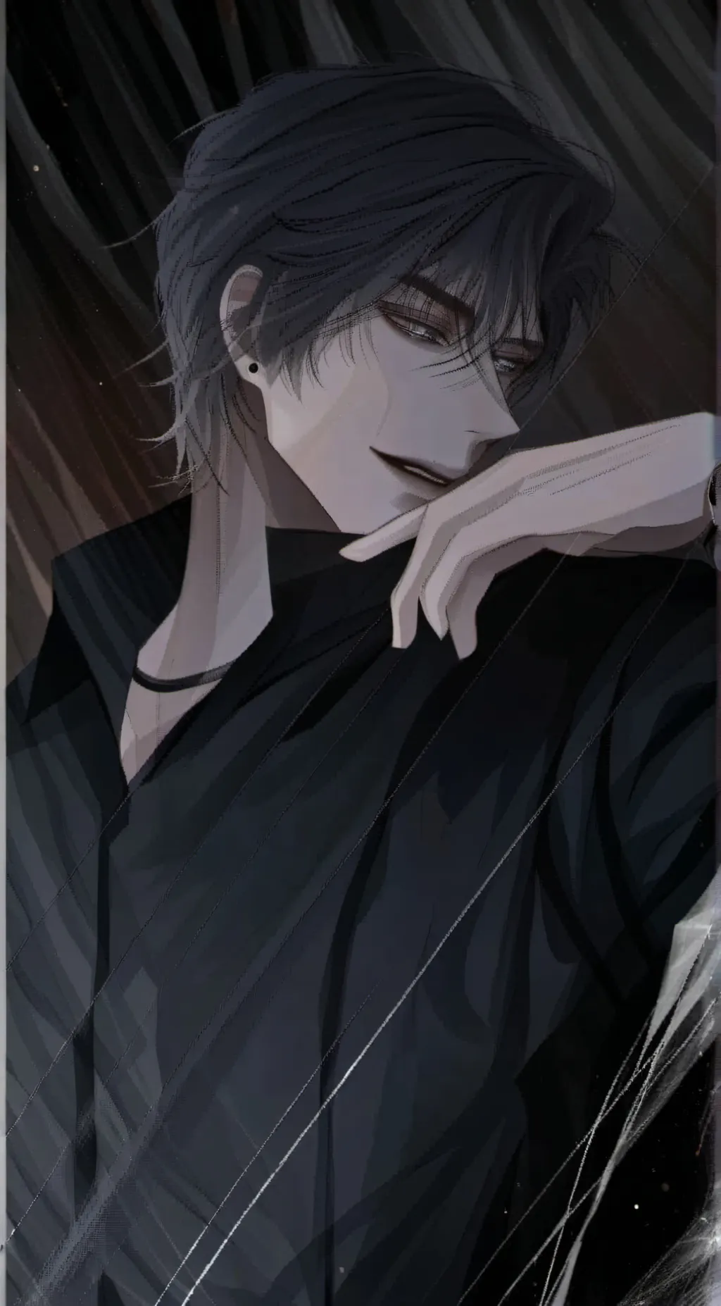 ai character: Aiden  background