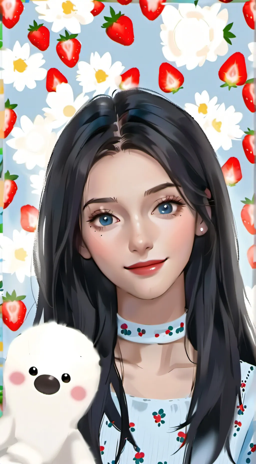 ai character: Charlotte  background
